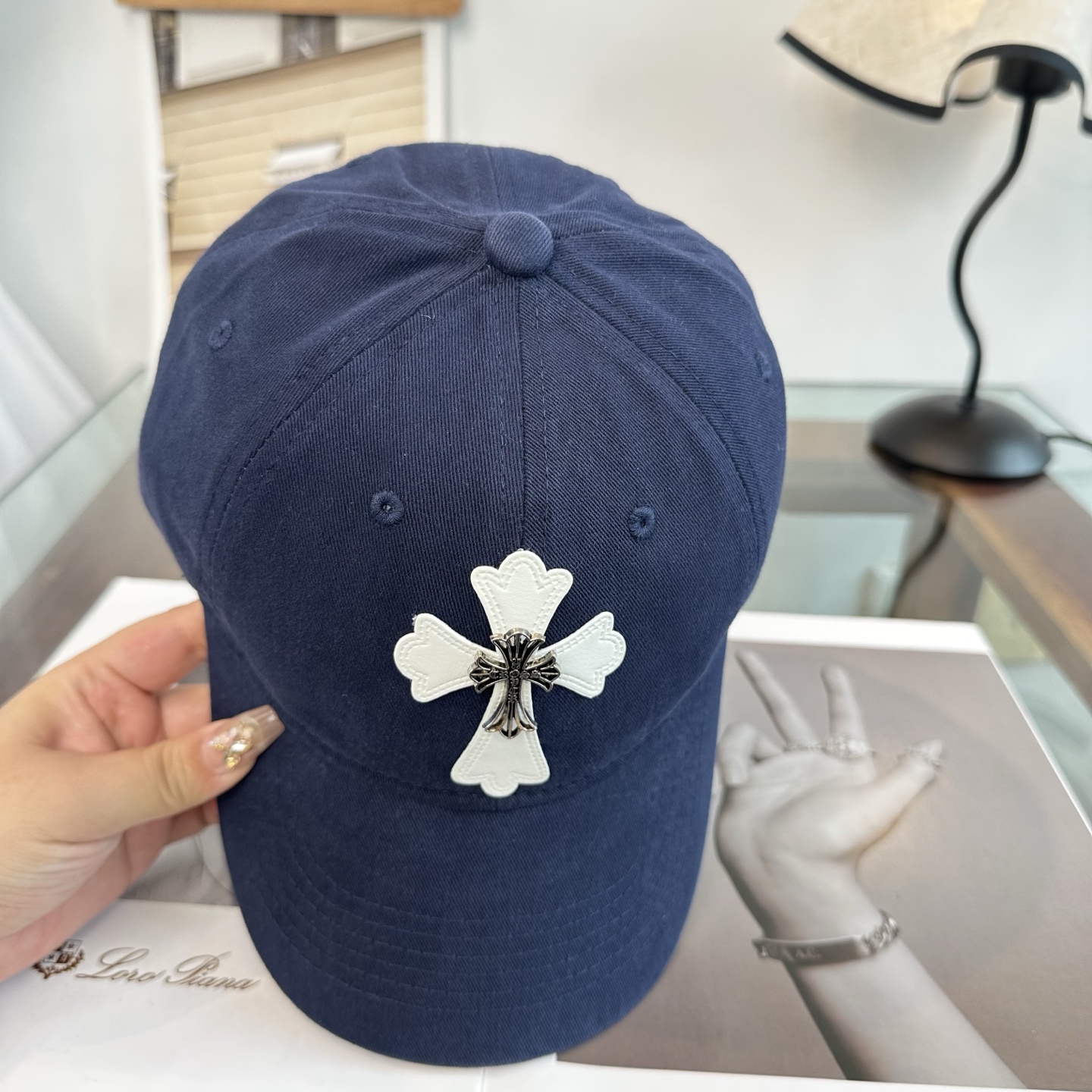 Chrome hearts 克罗心 新款十字架 高品质棒球帽，高端定制版！网红时尚博主同款！墙裂推荐！质