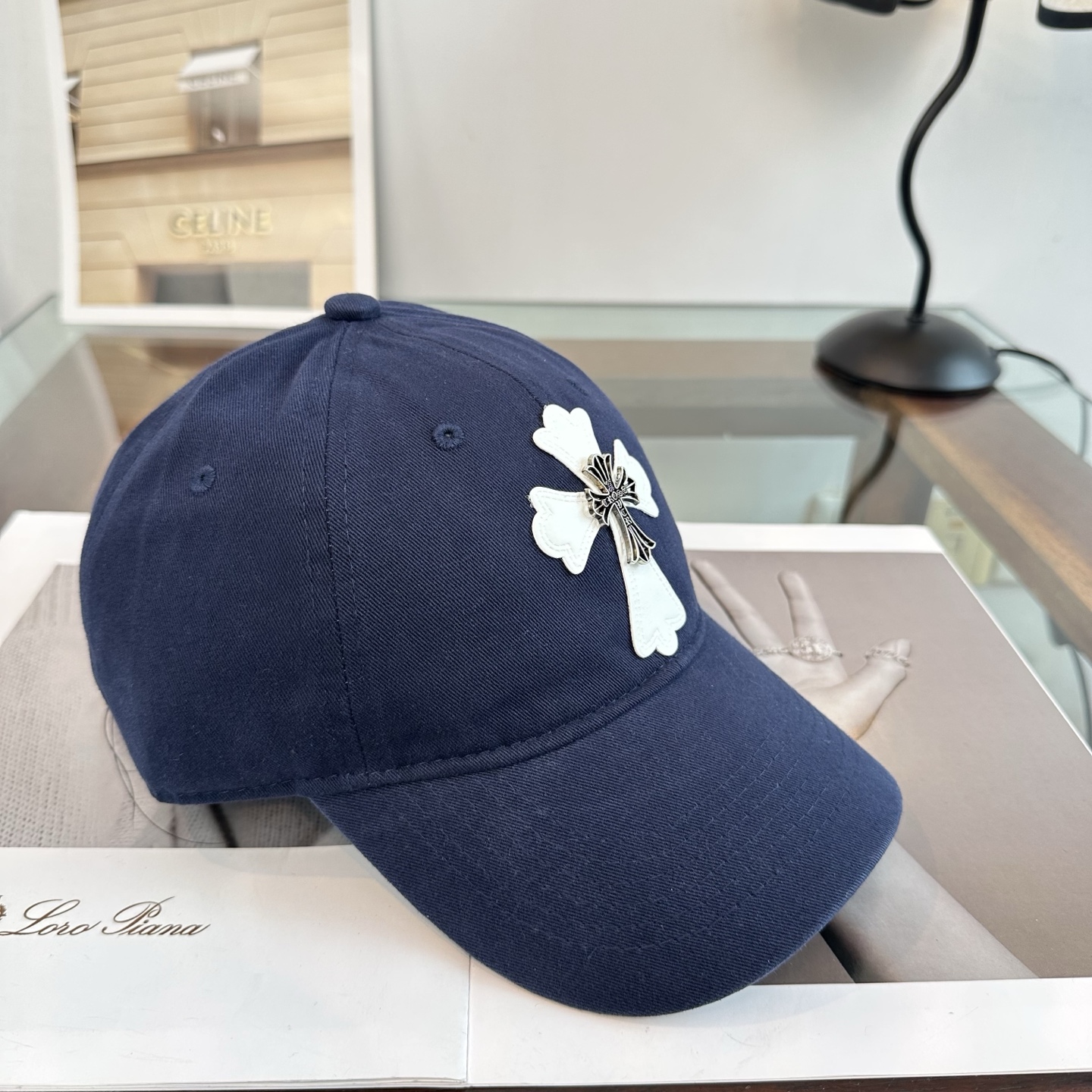 Chrome hearts 克罗心 新款十字架 高品质棒球帽，高端定制版！网红时尚博主同款！墙裂推荐！质