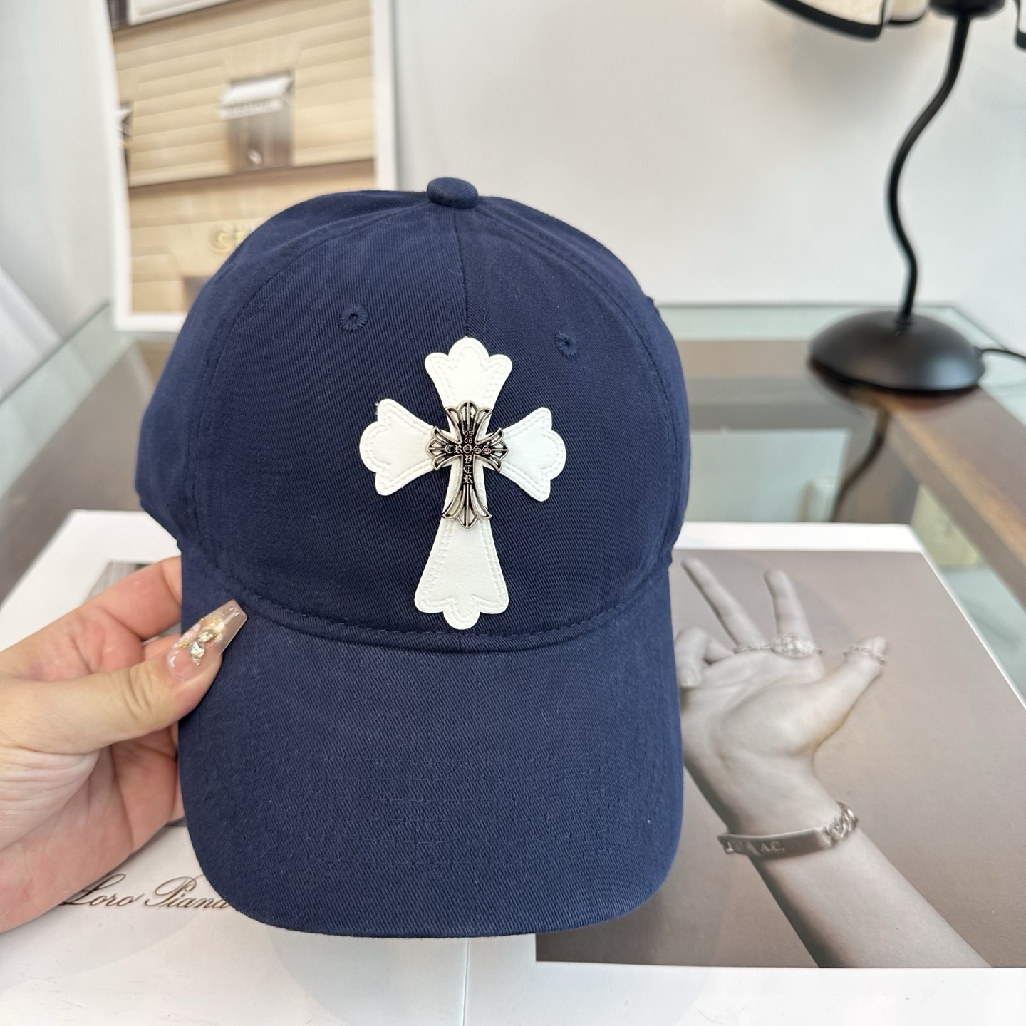 Chrome hearts 克罗心 新款十字架 高品质棒球帽，高端定制版！网红时尚博主同款！墙裂推荐！质