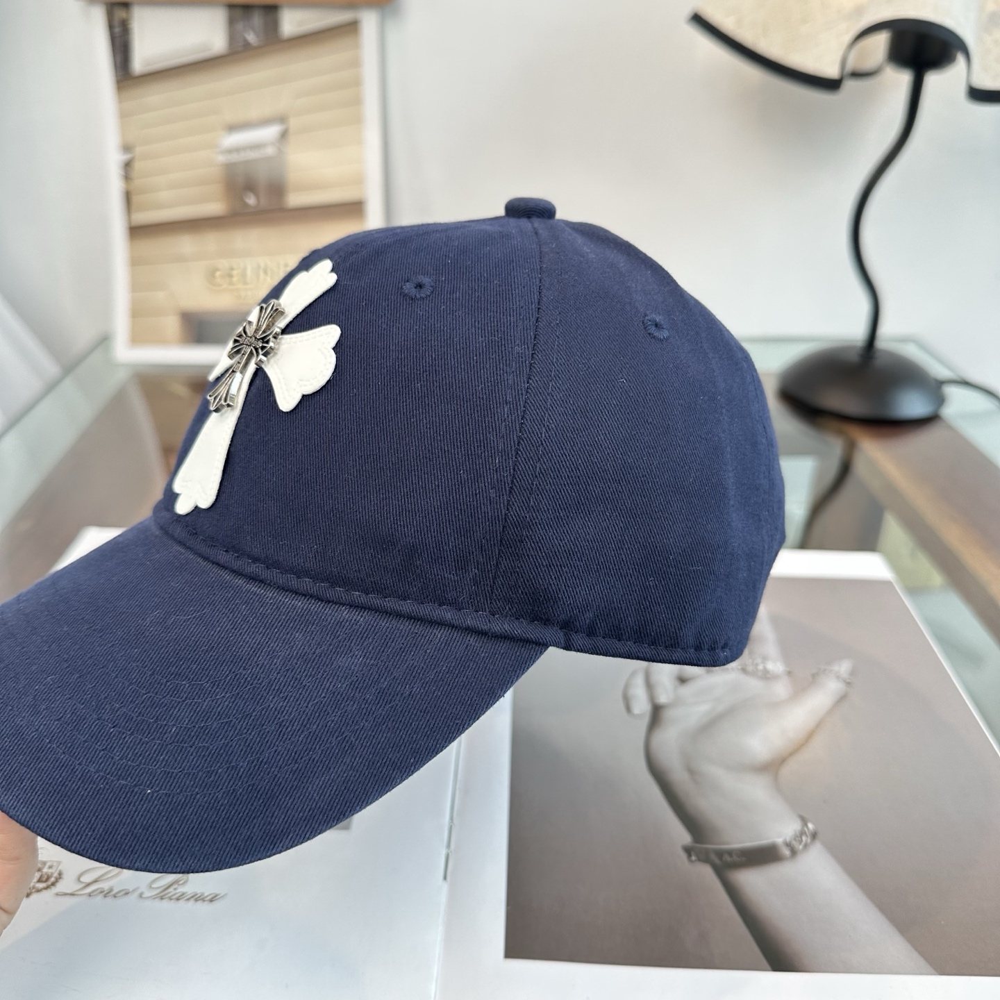 Chrome hearts 克罗心 新款十字架 高品质棒球帽，高端定制版！网红时尚博主同款！墙裂推荐！质