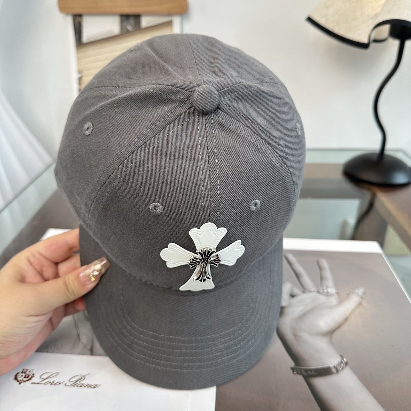 Chrome hearts 克罗心 新款十字架 高品质棒球帽，高端定制版！网红时尚博主同款！墙裂推荐！质