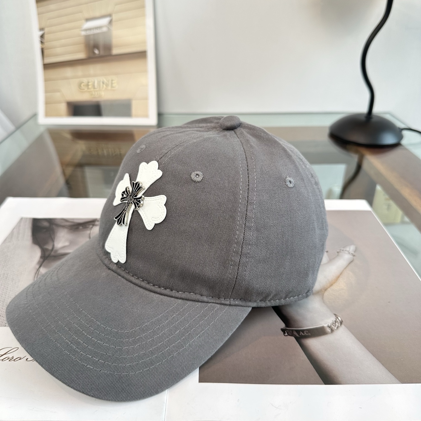 Chrome hearts 克罗心 新款十字架 高品质棒球帽，高端定制版！网红时尚博主同款！墙裂推荐！质