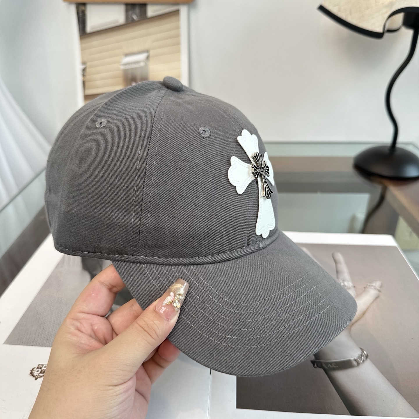 Chrome hearts 克罗心 新款十字架 高品质棒球帽，高端定制版！网红时尚博主同款！墙裂推荐！质