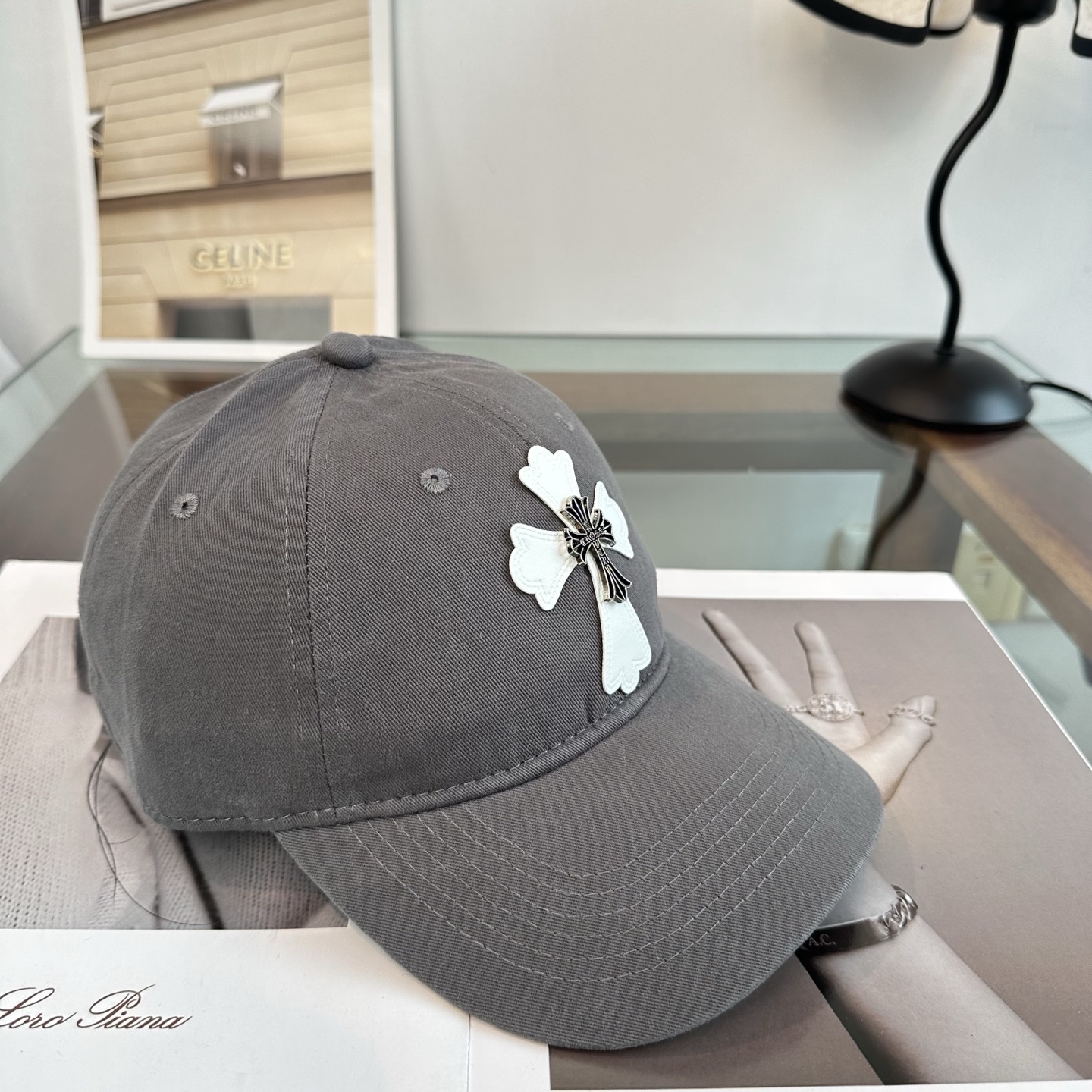 Chrome hearts 克罗心 新款十字架 高品质棒球帽，高端定制版！网红时尚博主同款！墙裂推荐！质