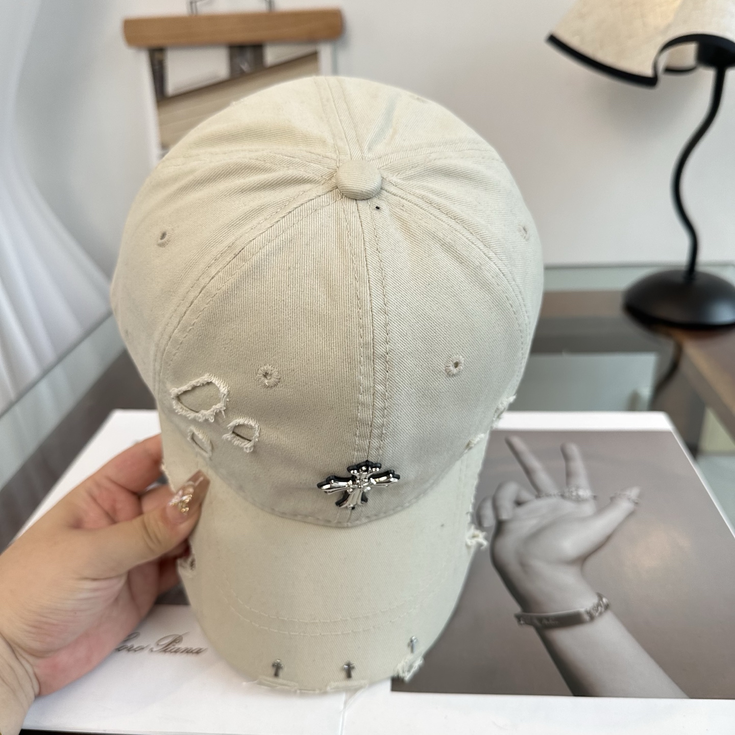 Chrome hearts 克罗心 新款十字架 高品质棒球帽，高端定制版！网红时尚博主同款！墙裂推荐！质