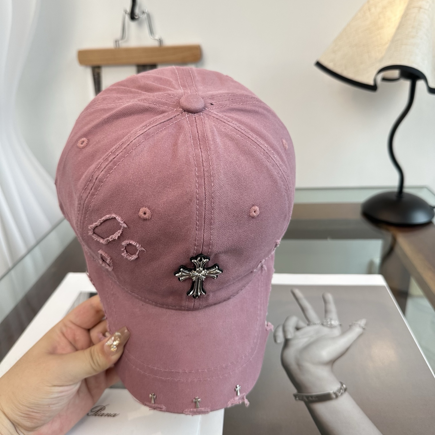 Chrome hearts 克罗心 新款十字架 高品质棒球帽，高端定制版！网红时尚博主同款！墙裂推荐！质