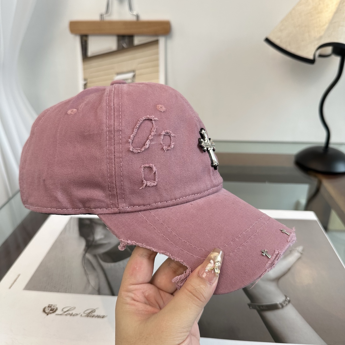 Chrome hearts 克罗心 新款十字架 高品质棒球帽，高端定制版！网红时尚博主同款！墙裂推荐！质