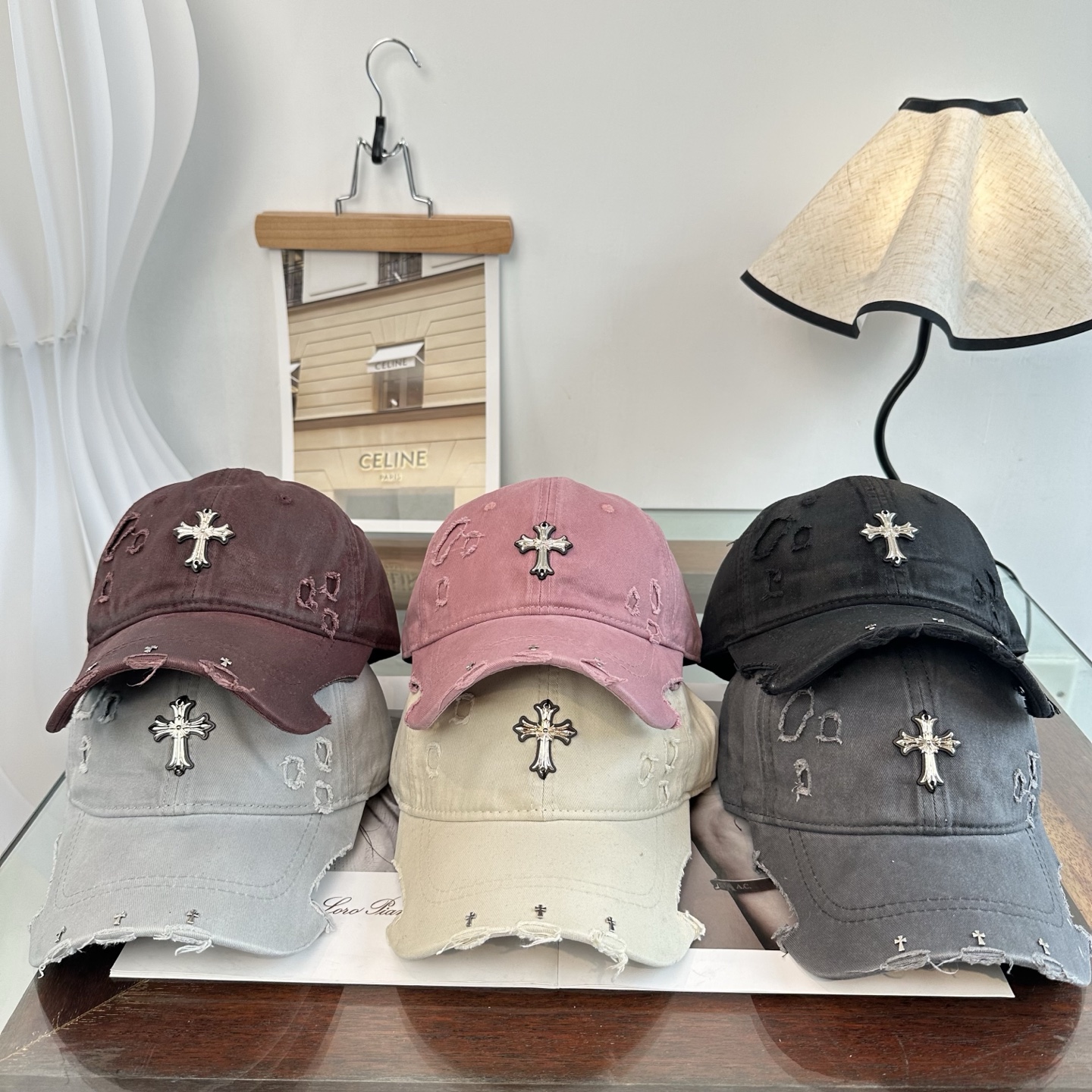 Chrome hearts 克罗心 新款十字架 高品质棒球帽，高端定制版！网红时尚博主同款！墙裂推荐！质