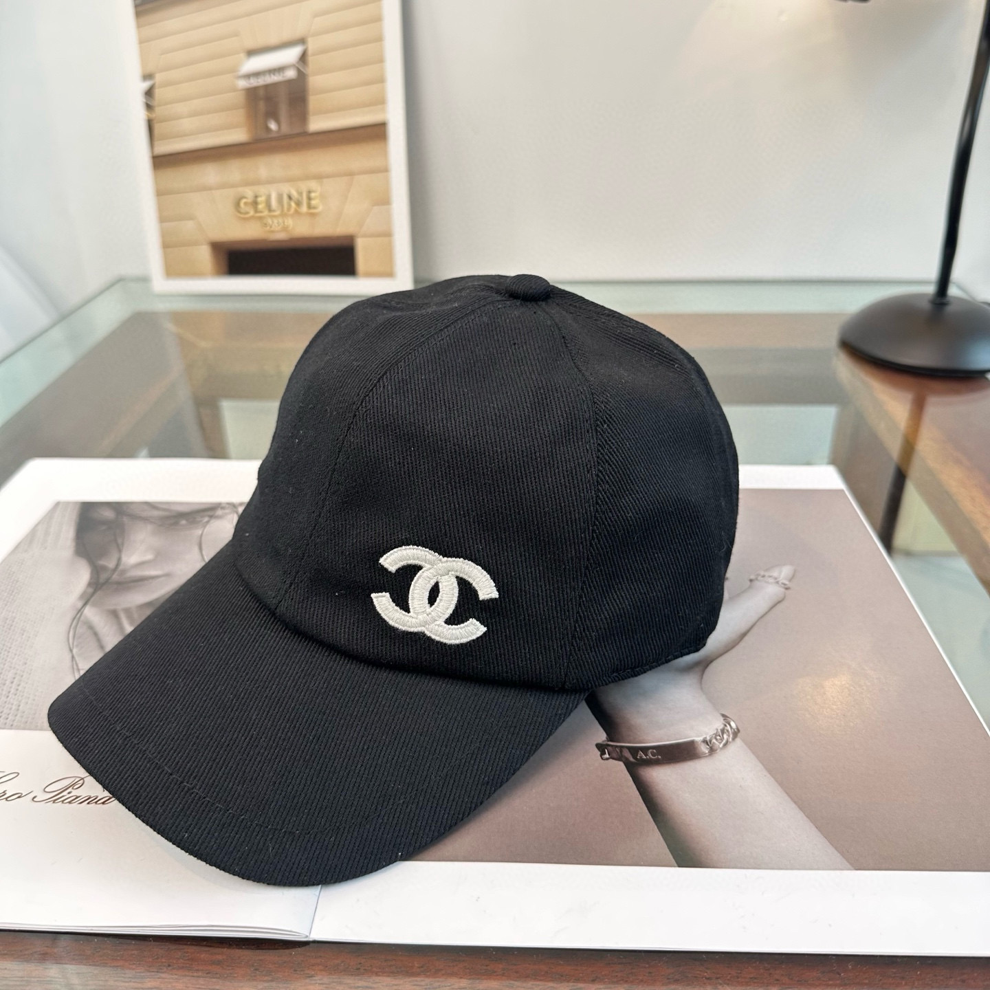 【CHANEL香奈儿】新款高级感唯美纹路小香风鸭舌帽 ，遮阳又超好搭配，出街单品 高货版本原单品质👄