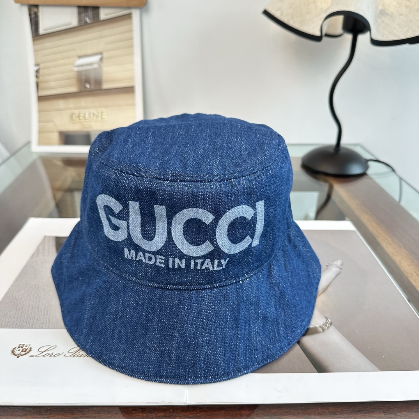 GUCCI古奇渔夫帽👒官网新品Gucci渔夫帽火爆来袭 工艺非常精美 高档大气上档次！低调奢华，方便携带