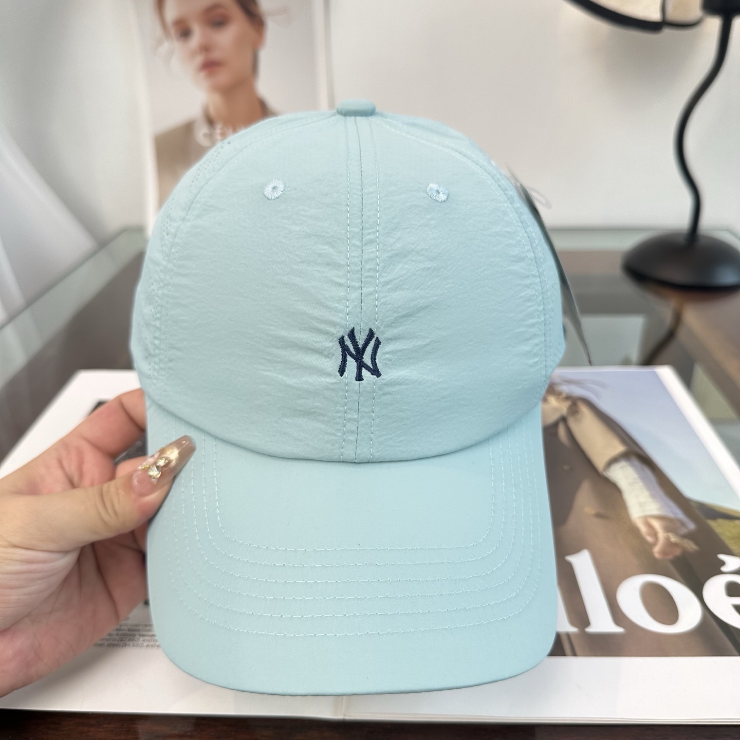 NY 棒球帽纯色系给足街头风，时尚达人挚爱的色调精选效果超完美！细节做工无可挑剔！男女同款！