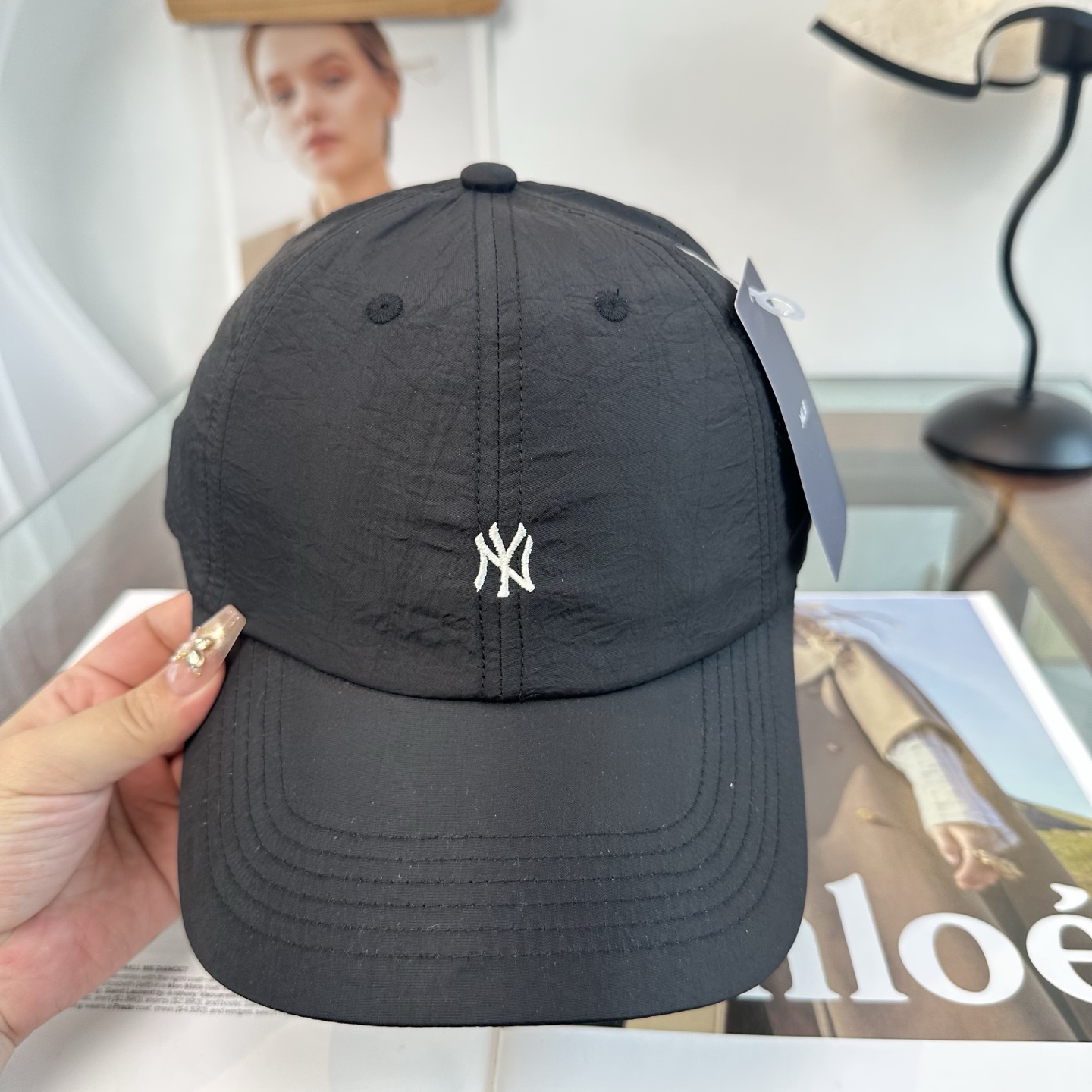 NY 棒球帽纯色系给足街头风，时尚达人挚爱的色调精选效果超完美！细节做工无可挑剔！男女同款！