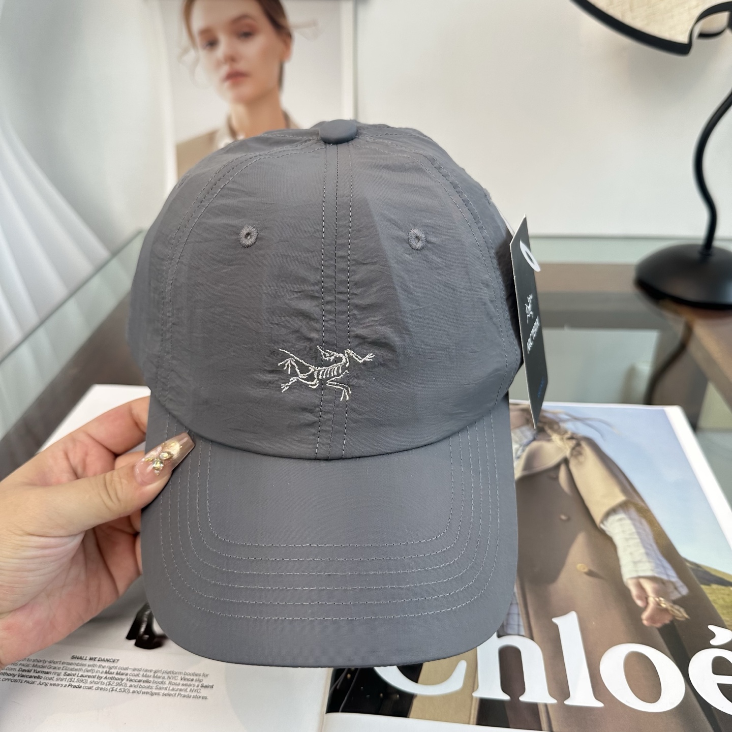 ARCTERYX SMALL BIRD HAT 始祖鸟弯檐棒球帽轻量帽子防晒帽遮阳帽情侣款SMALL B