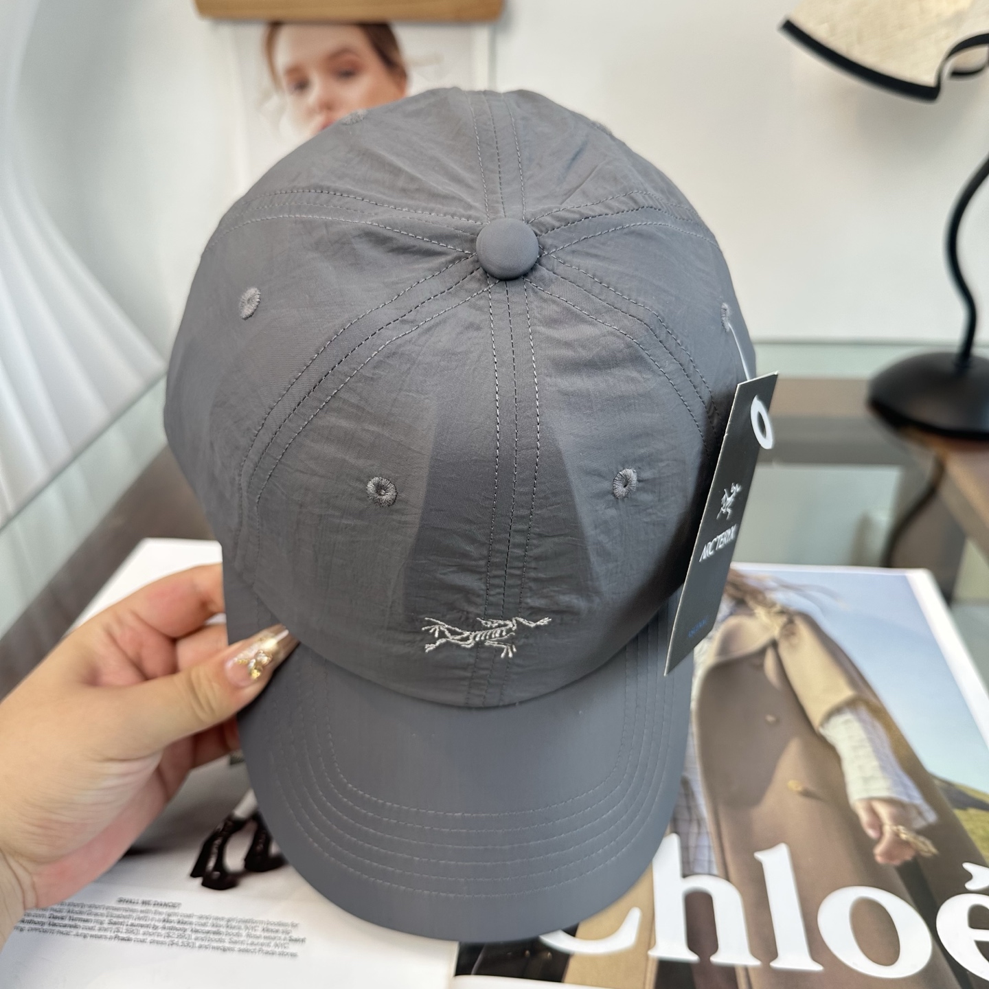 ARCTERYX SMALL BIRD HAT 始祖鸟弯檐棒球帽轻量帽子防晒帽遮阳帽情侣款SMALL B