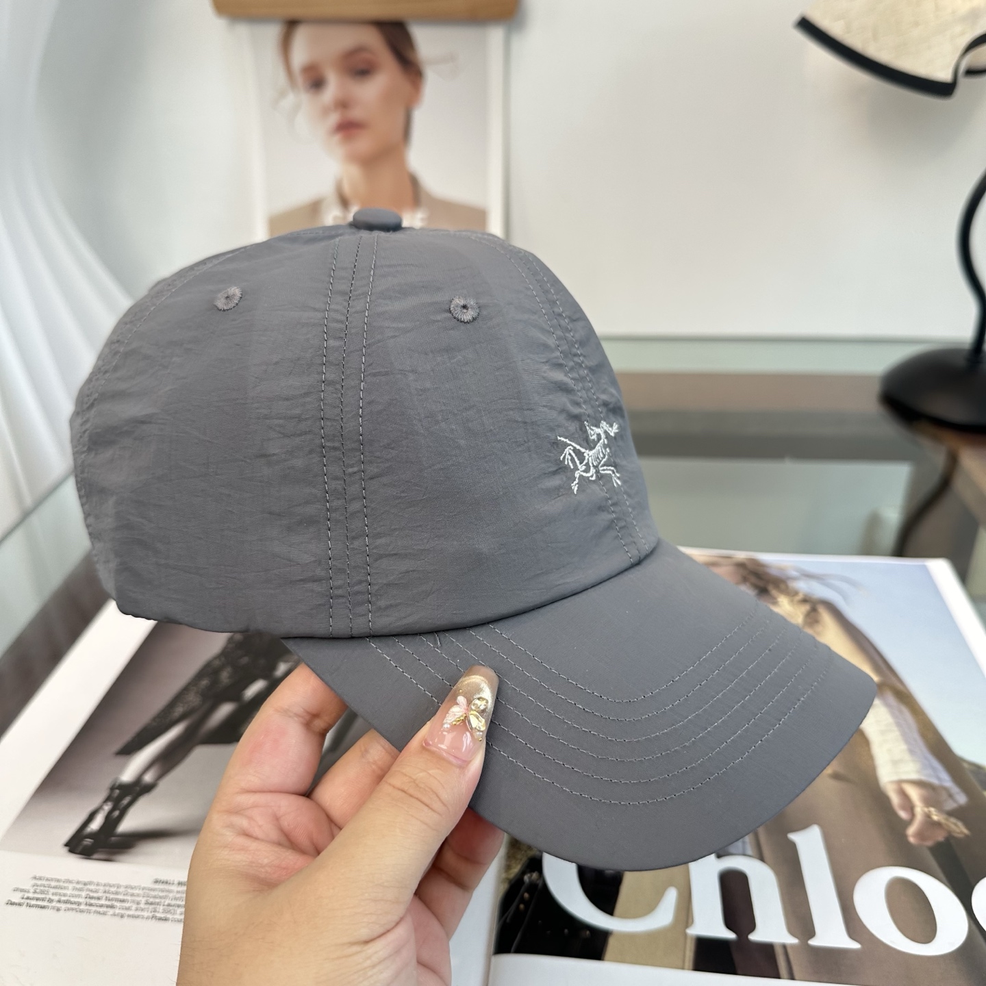 ARCTERYX SMALL BIRD HAT 始祖鸟弯檐棒球帽轻量帽子防晒帽遮阳帽情侣款SMALL B