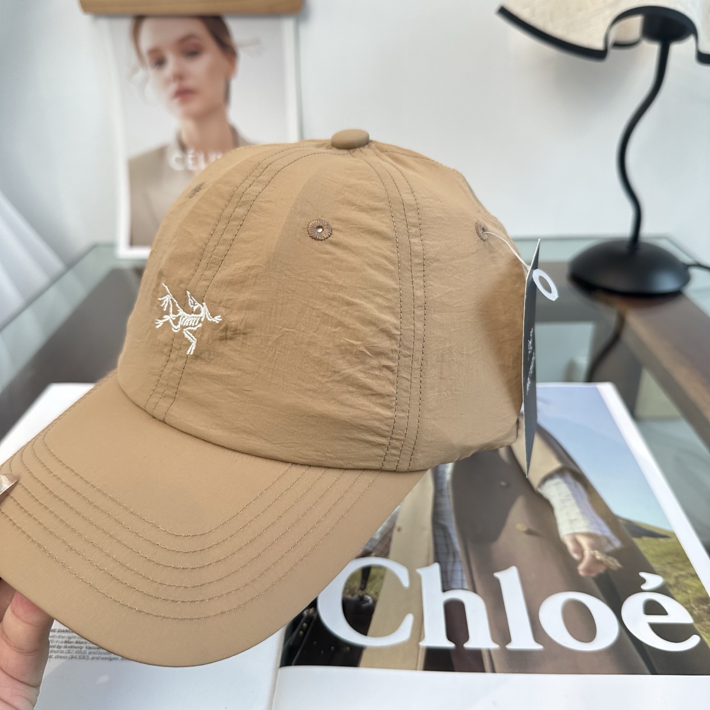 ARCTERYX SMALL BIRD HAT 始祖鸟弯檐棒球帽轻量帽子防晒帽遮阳帽情侣款SMALL B