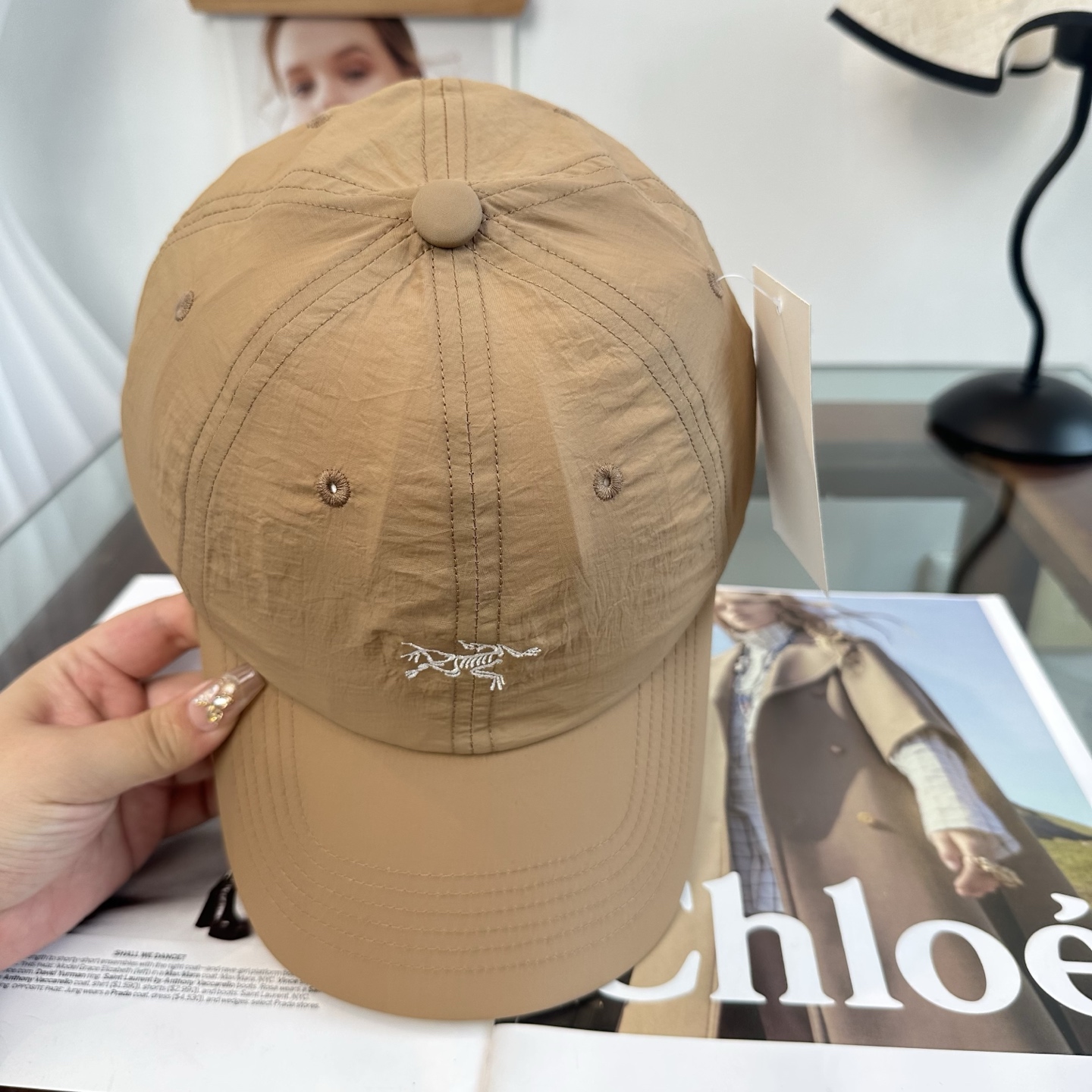 ARCTERYX SMALL BIRD HAT 始祖鸟弯檐棒球帽轻量帽子防晒帽遮阳帽情侣款SMALL B
