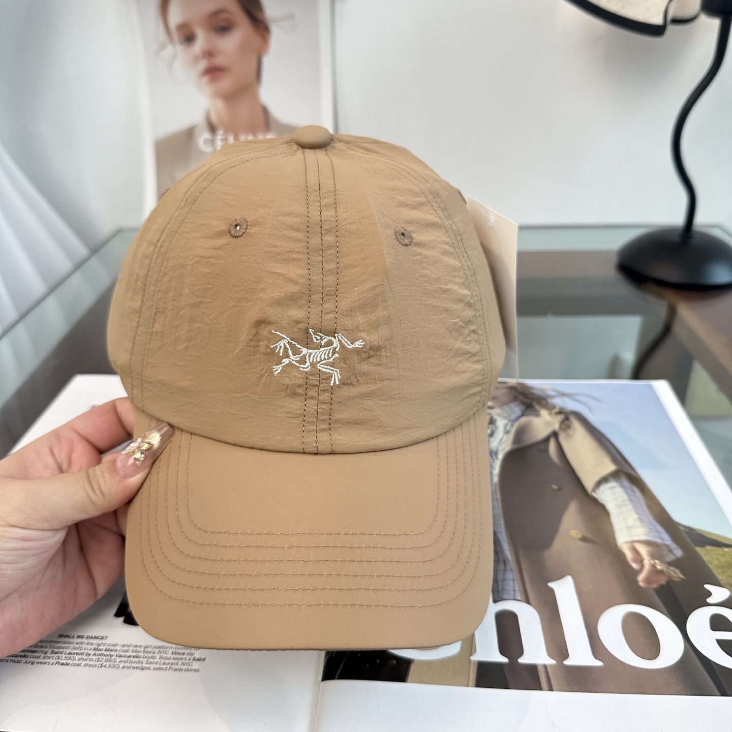 ARCTERYX SMALL BIRD HAT 始祖鸟弯檐棒球帽轻量帽子防晒帽遮阳帽情侣款SMALL B