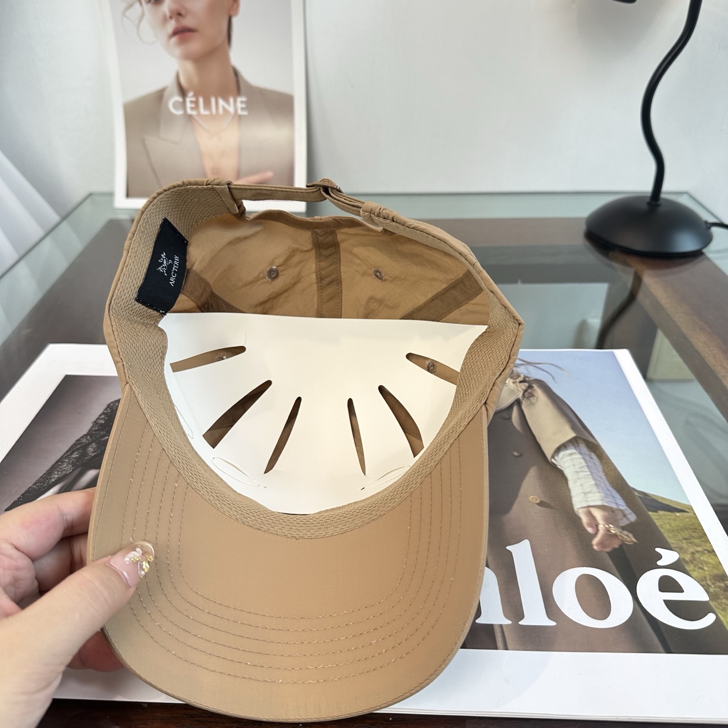 ARCTERYX SMALL BIRD HAT 始祖鸟弯檐棒球帽轻量帽子防晒帽遮阳帽情侣款SMALL B