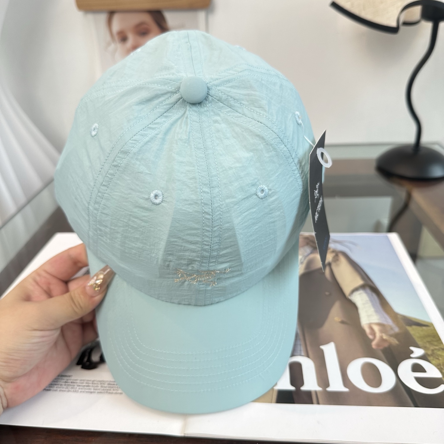 ARCTERYX SMALL BIRD HAT 始祖鸟弯檐棒球帽轻量帽子防晒帽遮阳帽情侣款SMALL B