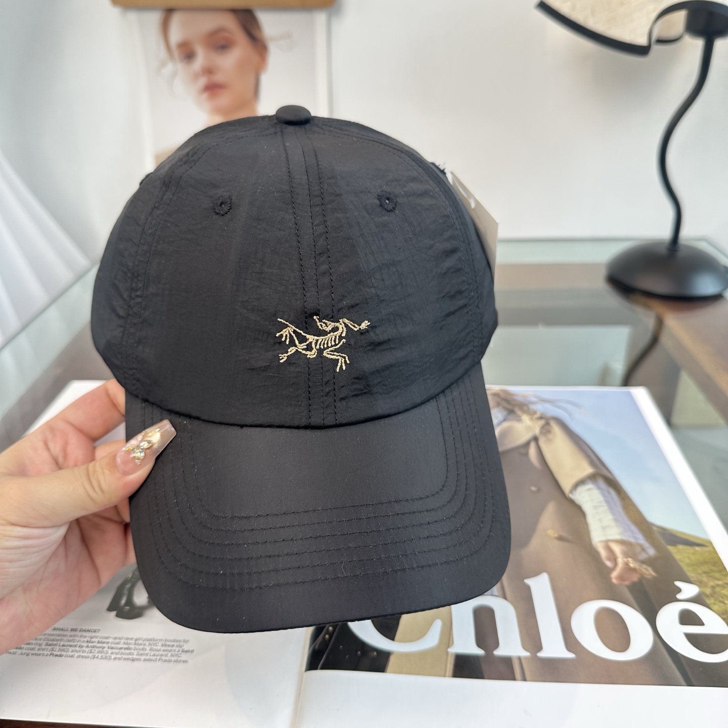 ARCTERYX SMALL BIRD HAT 始祖鸟弯檐棒球帽轻量帽子防晒帽遮阳帽情侣款SMALL B