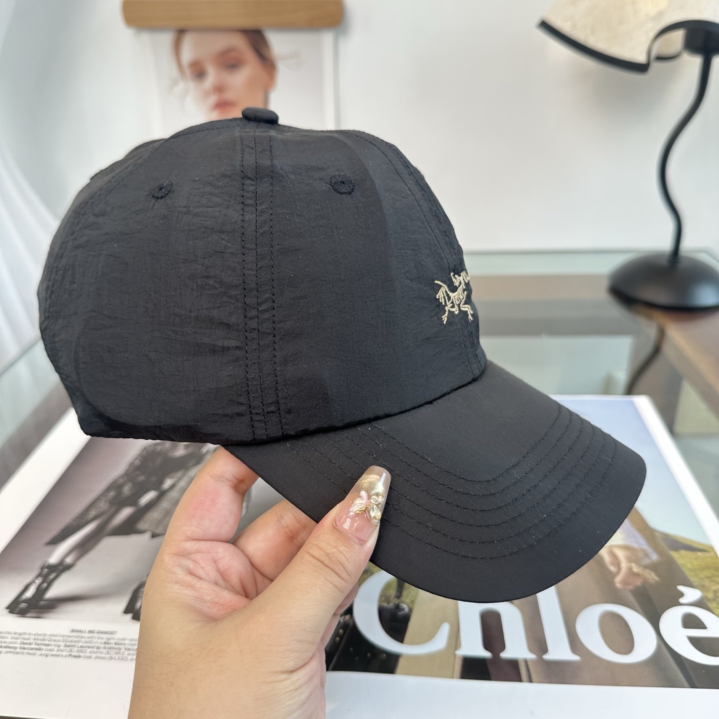 ARCTERYX SMALL BIRD HAT 始祖鸟弯檐棒球帽轻量帽子防晒帽遮阳帽情侣款SMALL B