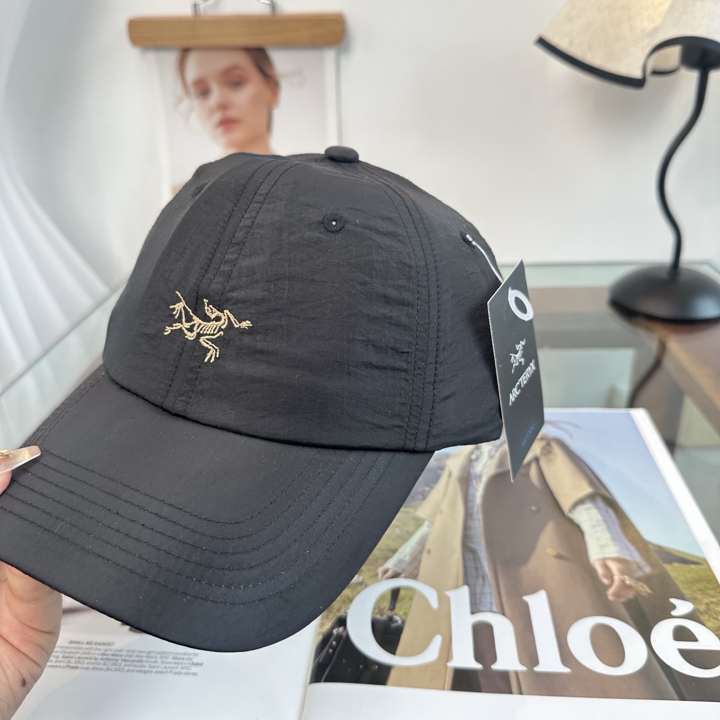 ARCTERYX SMALL BIRD HAT 始祖鸟弯檐棒球帽轻量帽子防晒帽遮阳帽情侣款SMALL B