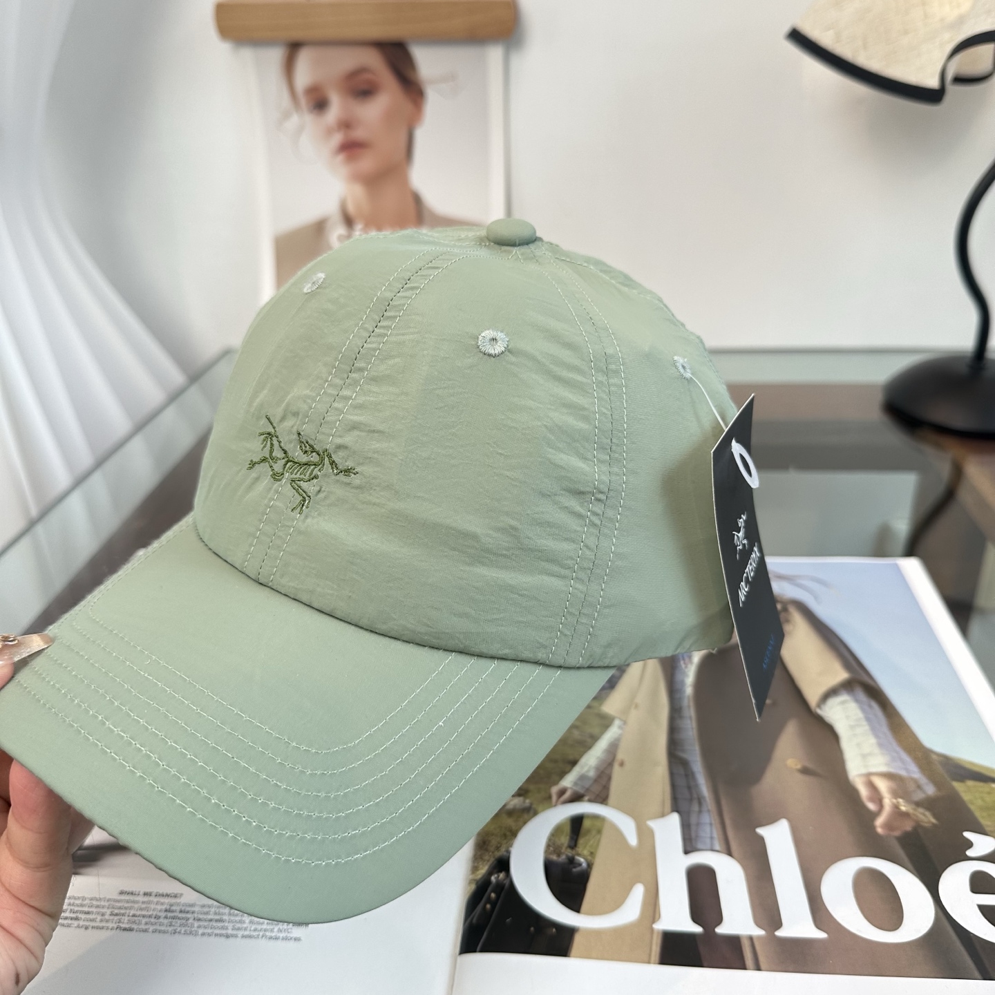 ARCTERYX SMALL BIRD HAT 始祖鸟弯檐棒球帽轻量帽子防晒帽遮阳帽情侣款SMALL B