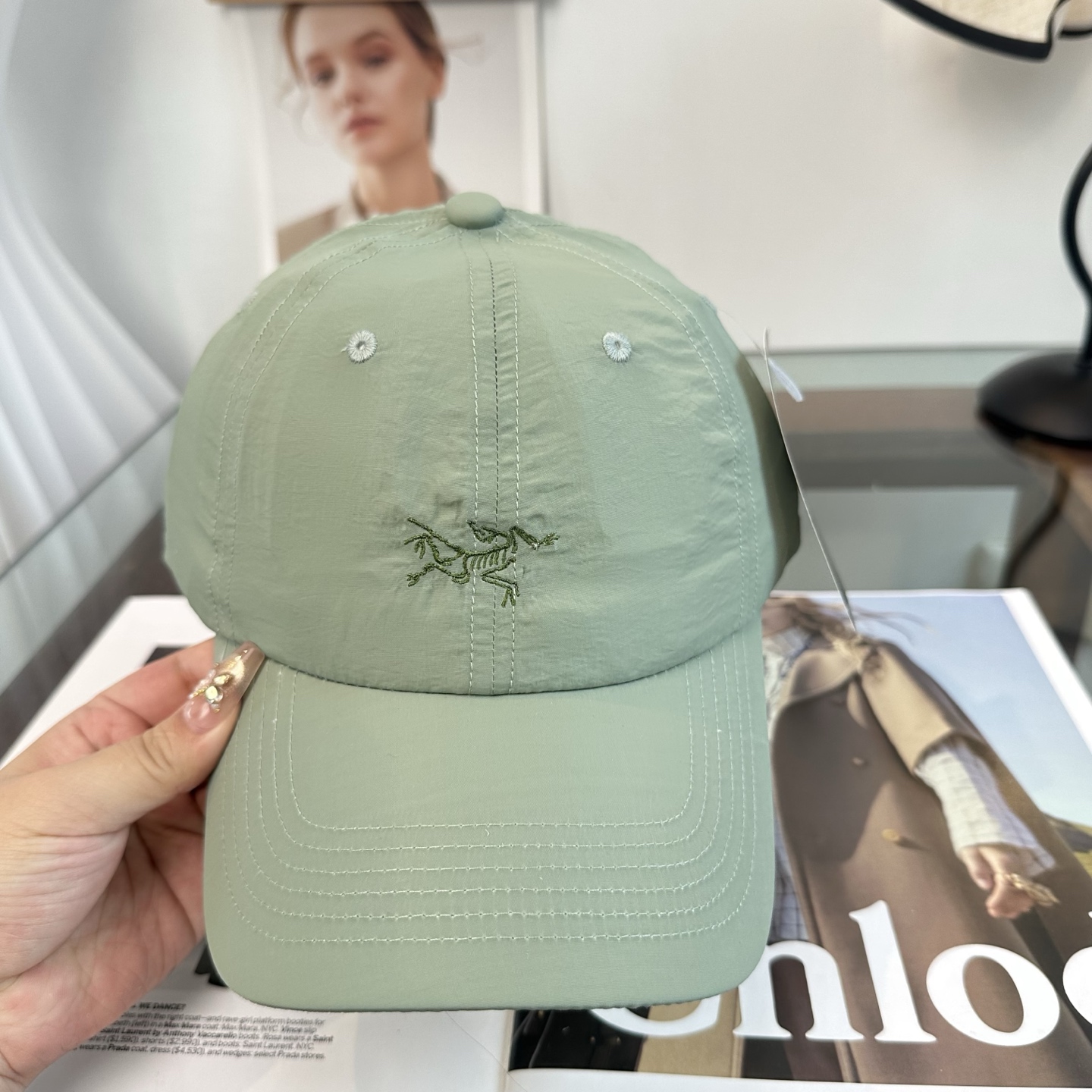 ARCTERYX SMALL BIRD HAT 始祖鸟弯檐棒球帽轻量帽子防晒帽遮阳帽情侣款SMALL B