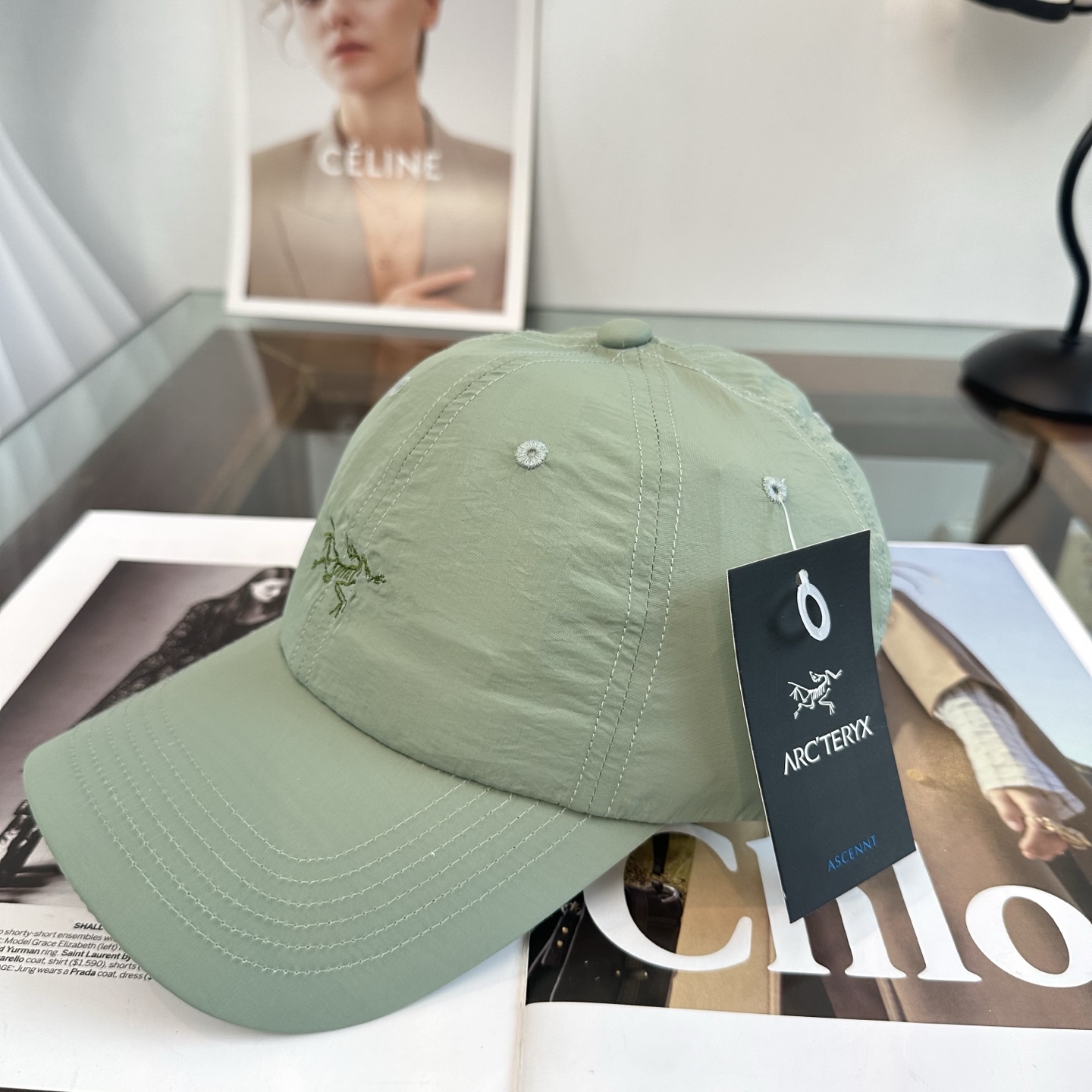 ARCTERYX SMALL BIRD HAT 始祖鸟弯檐棒球帽轻量帽子防晒帽遮阳帽情侣款SMALL B