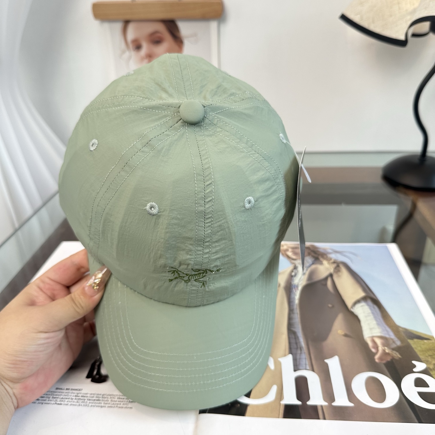 ARCTERYX SMALL BIRD HAT 始祖鸟弯檐棒球帽轻量帽子防晒帽遮阳帽情侣款SMALL B