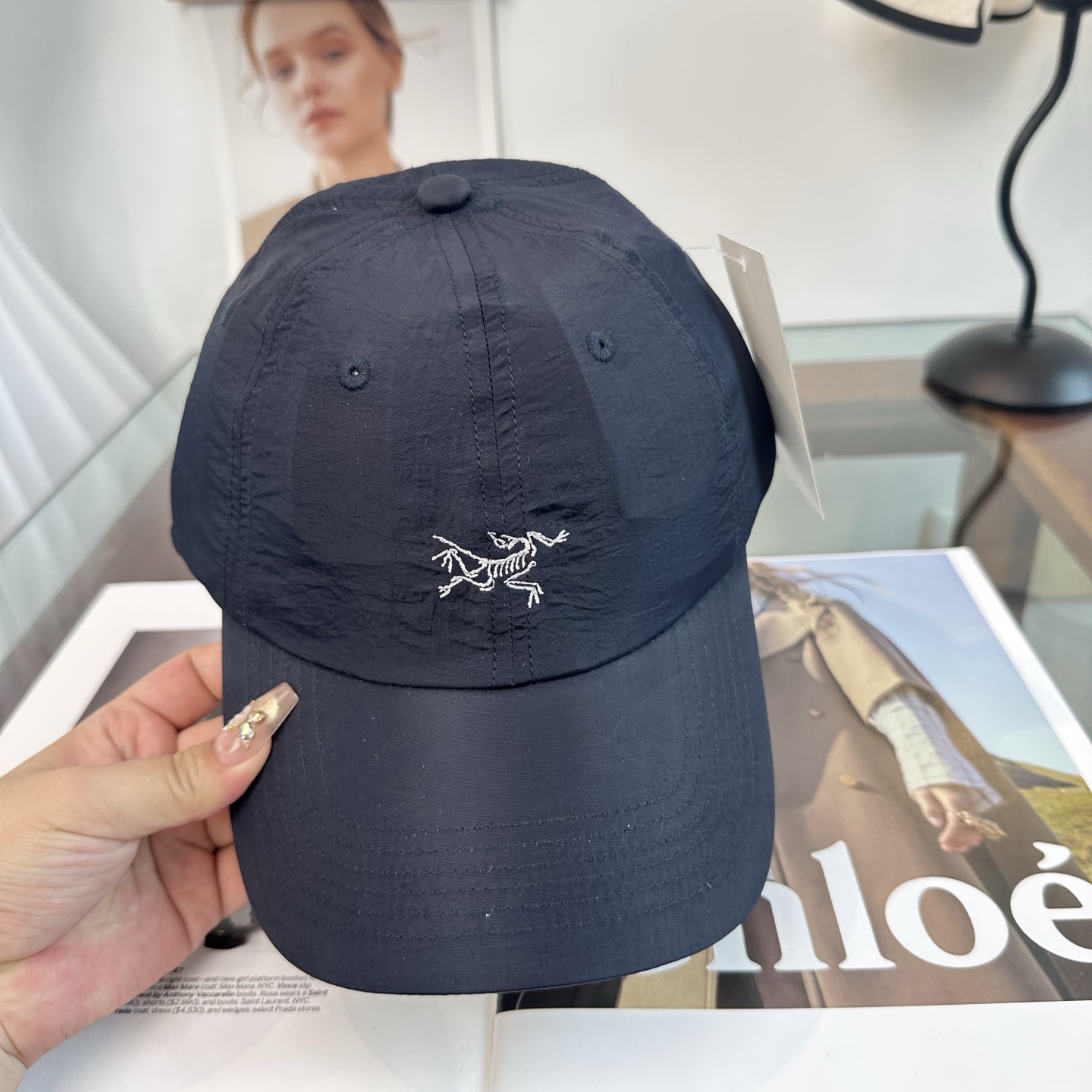 ARCTERYX SMALL BIRD HAT 始祖鸟弯檐棒球帽轻量帽子防晒帽遮阳帽情侣款SMALL B