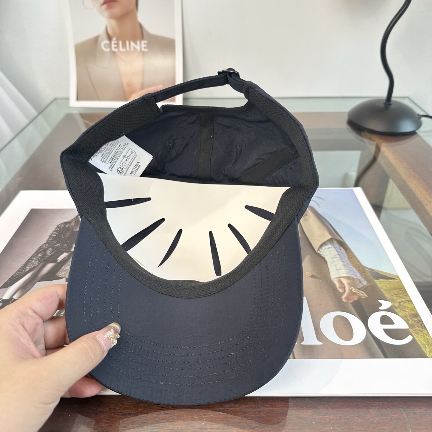 ARCTERYX SMALL BIRD HAT 始祖鸟弯檐棒球帽轻量帽子防晒帽遮阳帽情侣款SMALL B