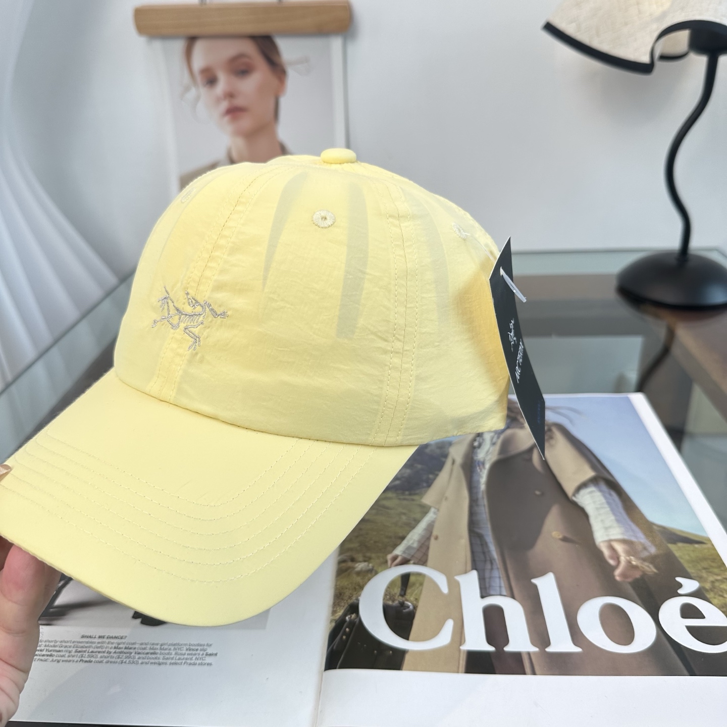 ARCTERYX SMALL BIRD HAT 始祖鸟弯檐棒球帽轻量帽子防晒帽遮阳帽情侣款SMALL B