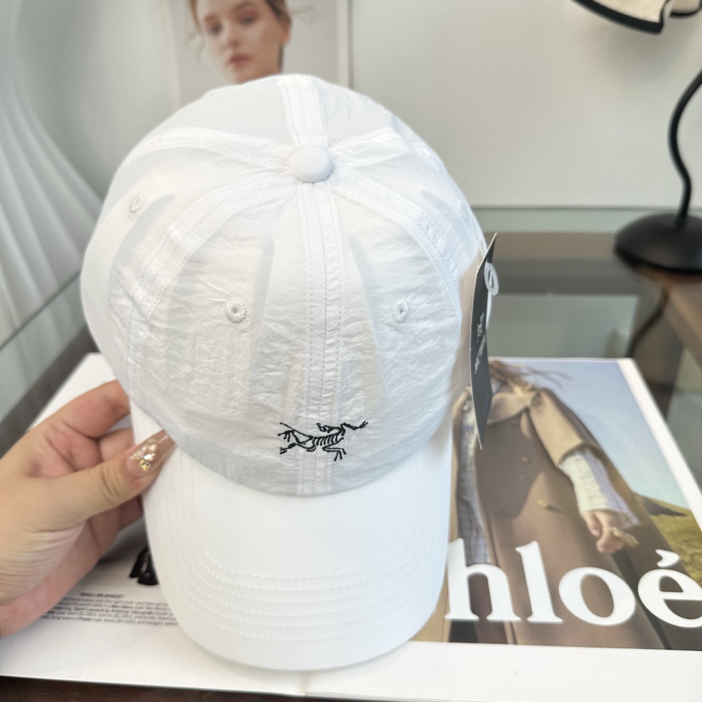 ARCTERYX SMALL BIRD HAT 始祖鸟弯檐棒球帽轻量帽子防晒帽遮阳帽情侣款SMALL B