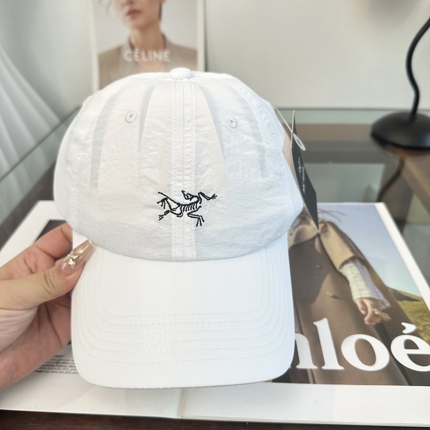 ARCTERYX SMALL BIRD HAT 始祖鸟弯檐棒球帽轻量帽子防晒帽遮阳帽情侣款SMALL B