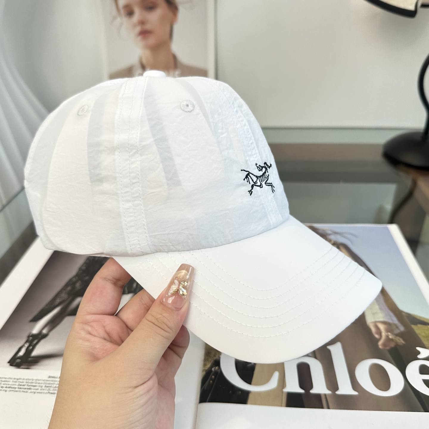 ARCTERYX SMALL BIRD HAT 始祖鸟弯檐棒球帽轻量帽子防晒帽遮阳帽情侣款SMALL B