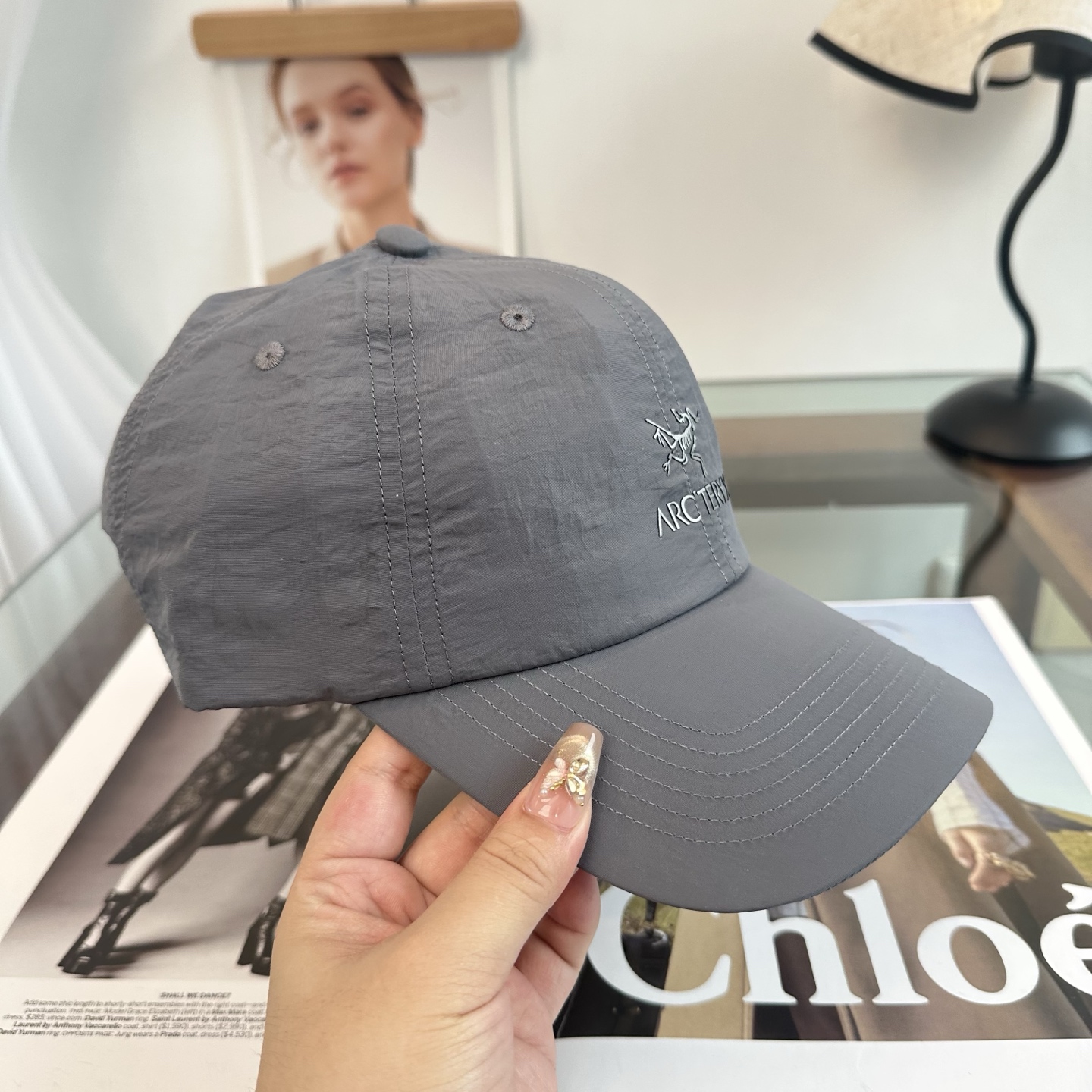 ARCTERYX SMALL BIRD HAT 始祖鸟弯檐棒球帽轻量帽子防晒帽遮阳帽情侣款SMALL B