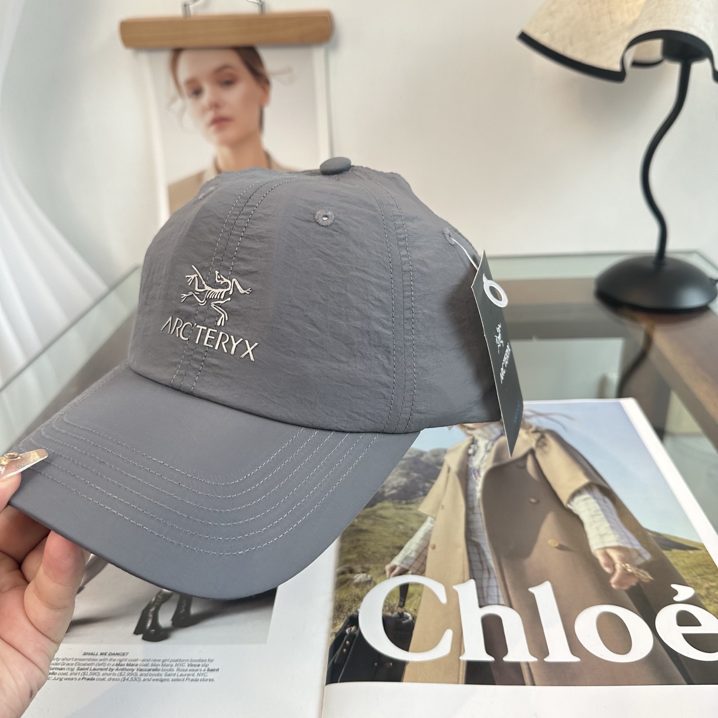 ARCTERYX SMALL BIRD HAT 始祖鸟弯檐棒球帽轻量帽子防晒帽遮阳帽情侣款SMALL B