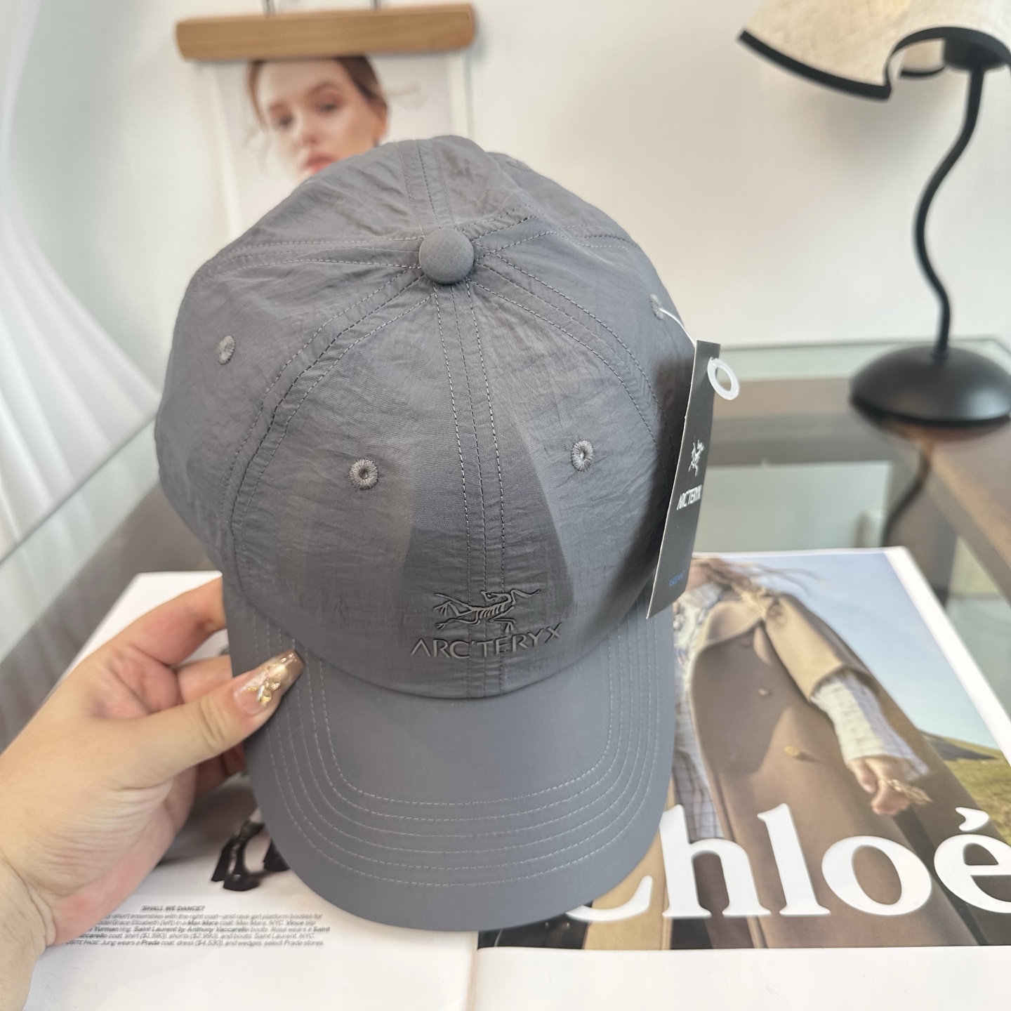 ARCTERYX SMALL BIRD HAT 始祖鸟弯檐棒球帽轻量帽子防晒帽遮阳帽情侣款SMALL B