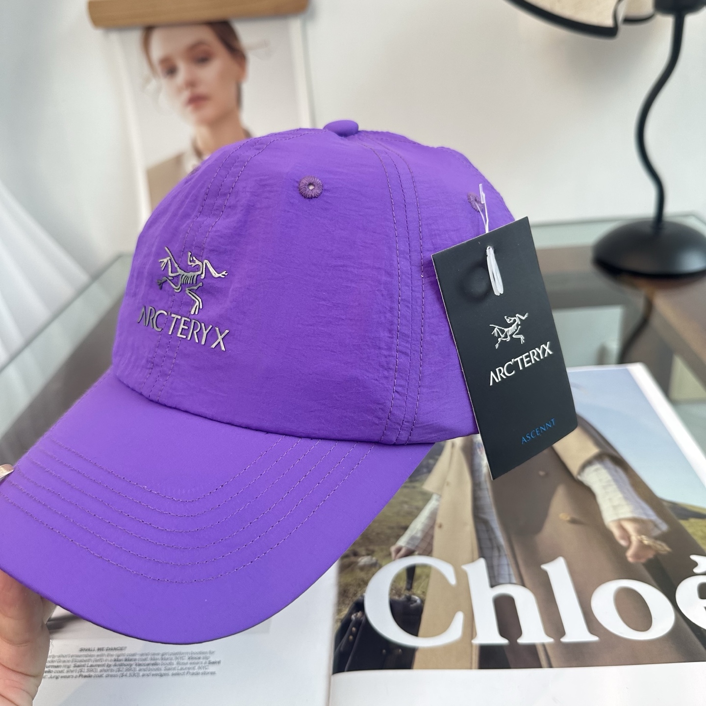 ARCTERYX SMALL BIRD HAT 始祖鸟弯檐棒球帽轻量帽子防晒帽遮阳帽情侣款SMALL B