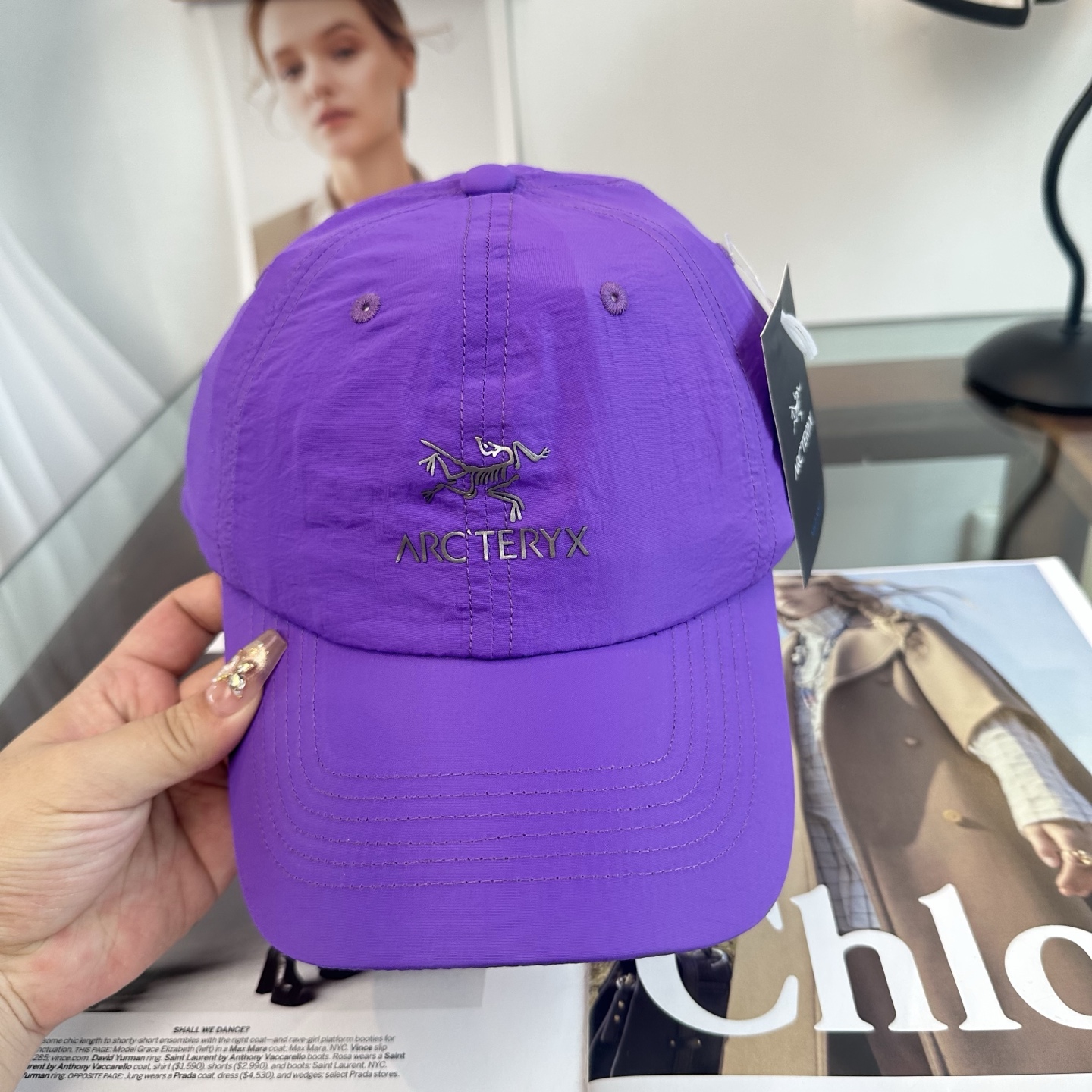 ARCTERYX SMALL BIRD HAT 始祖鸟弯檐棒球帽轻量帽子防晒帽遮阳帽情侣款SMALL B