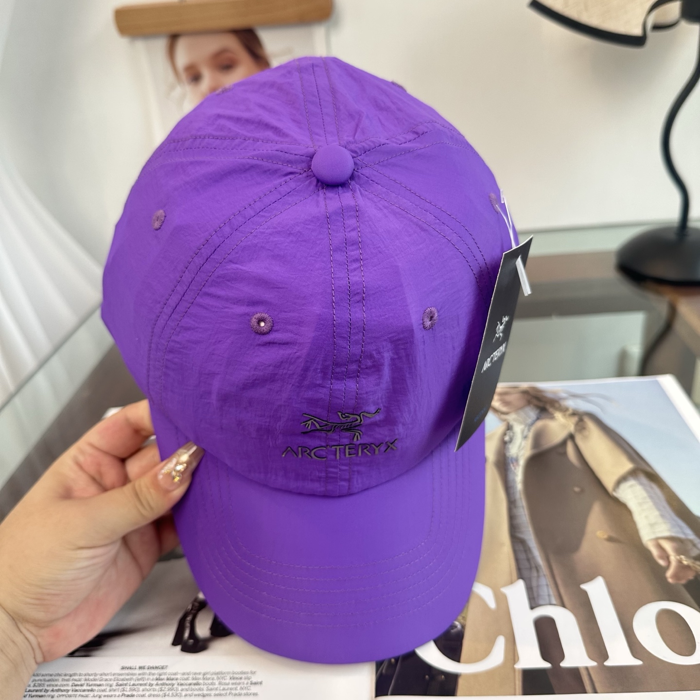 ARCTERYX SMALL BIRD HAT 始祖鸟弯檐棒球帽轻量帽子防晒帽遮阳帽情侣款SMALL B