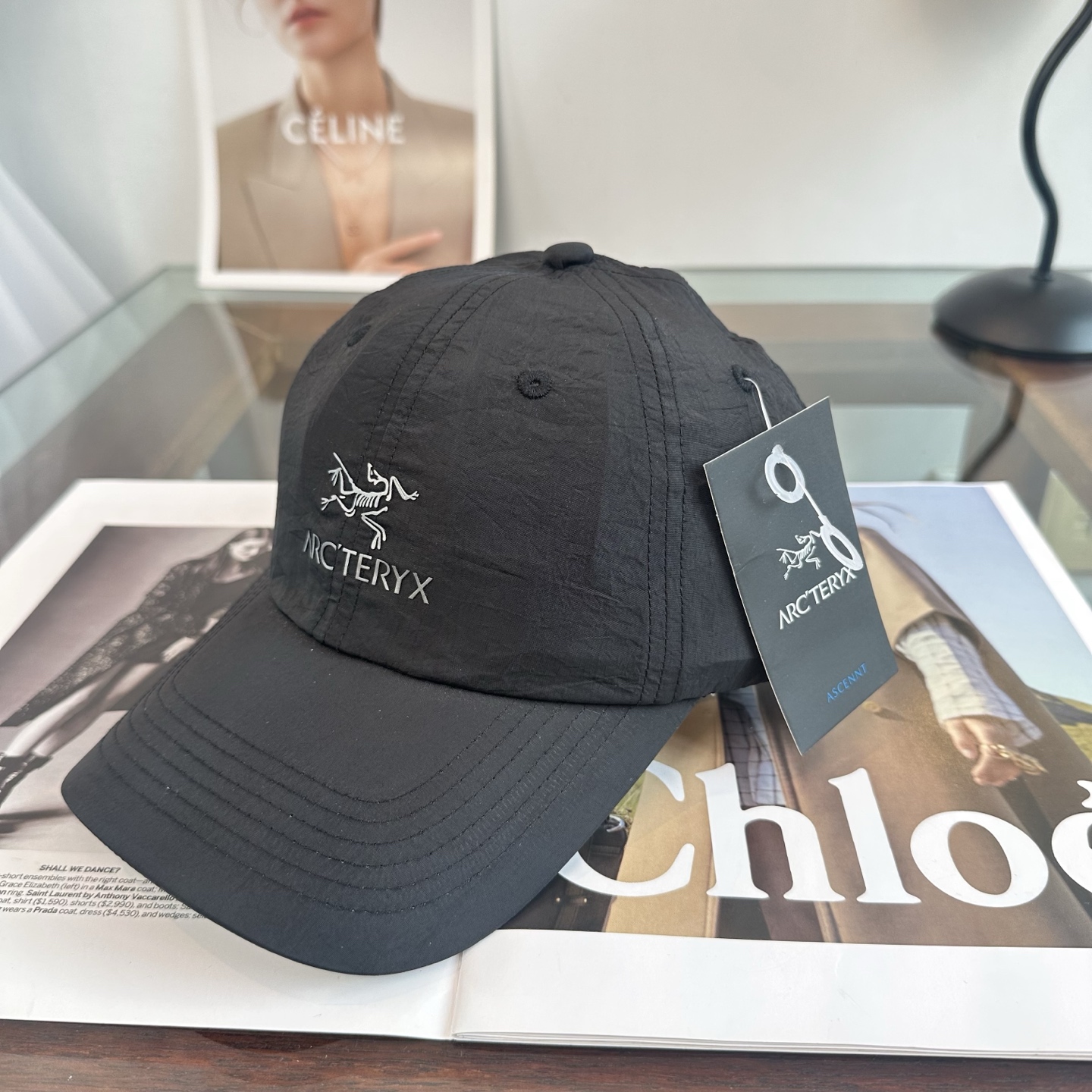 ARCTERYX SMALL BIRD HAT 始祖鸟弯檐棒球帽轻量帽子防晒帽遮阳帽情侣款SMALL B