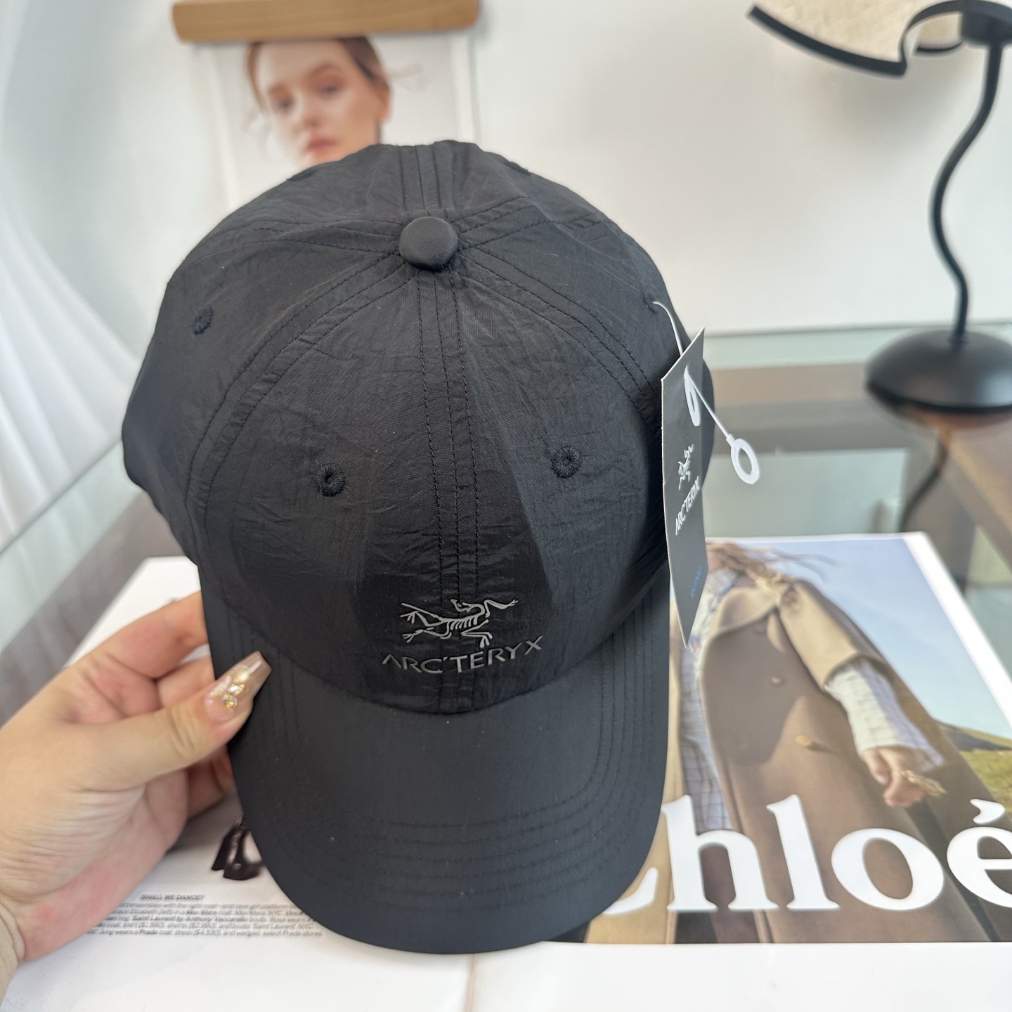 ARCTERYX SMALL BIRD HAT 始祖鸟弯檐棒球帽轻量帽子防晒帽遮阳帽情侣款SMALL B