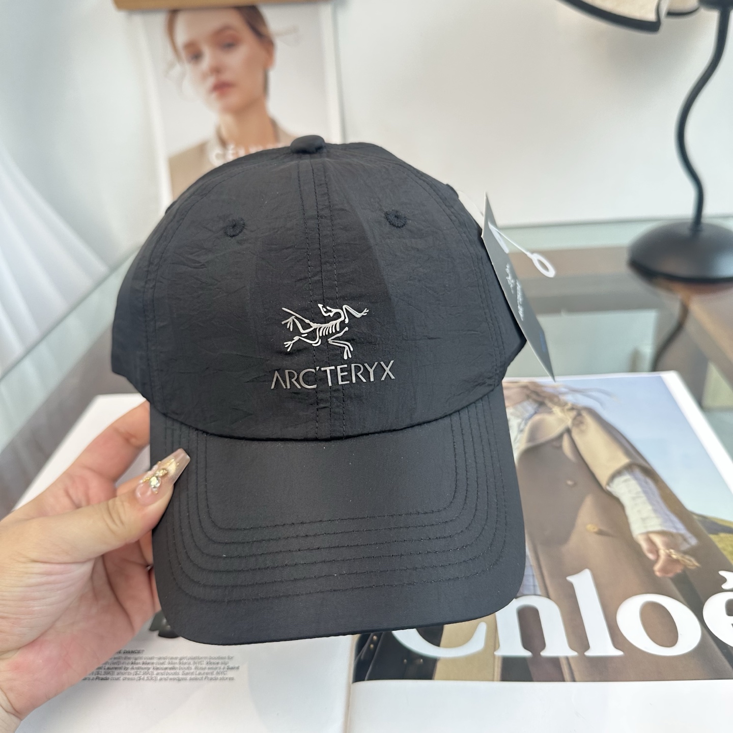 ARCTERYX SMALL BIRD HAT 始祖鸟弯檐棒球帽轻量帽子防晒帽遮阳帽情侣款SMALL B
