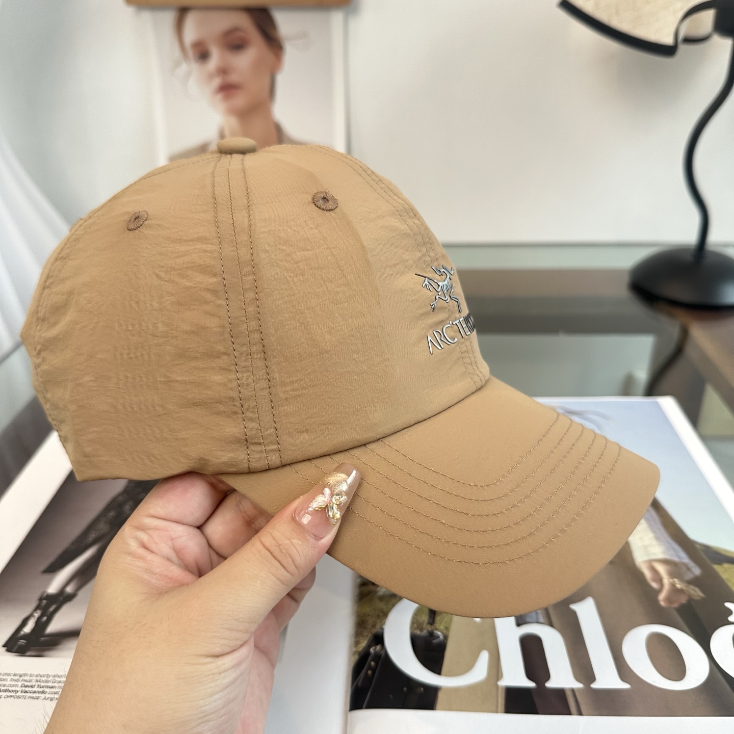 ARCTERYX SMALL BIRD HAT 始祖鸟弯檐棒球帽轻量帽子防晒帽遮阳帽情侣款SMALL B