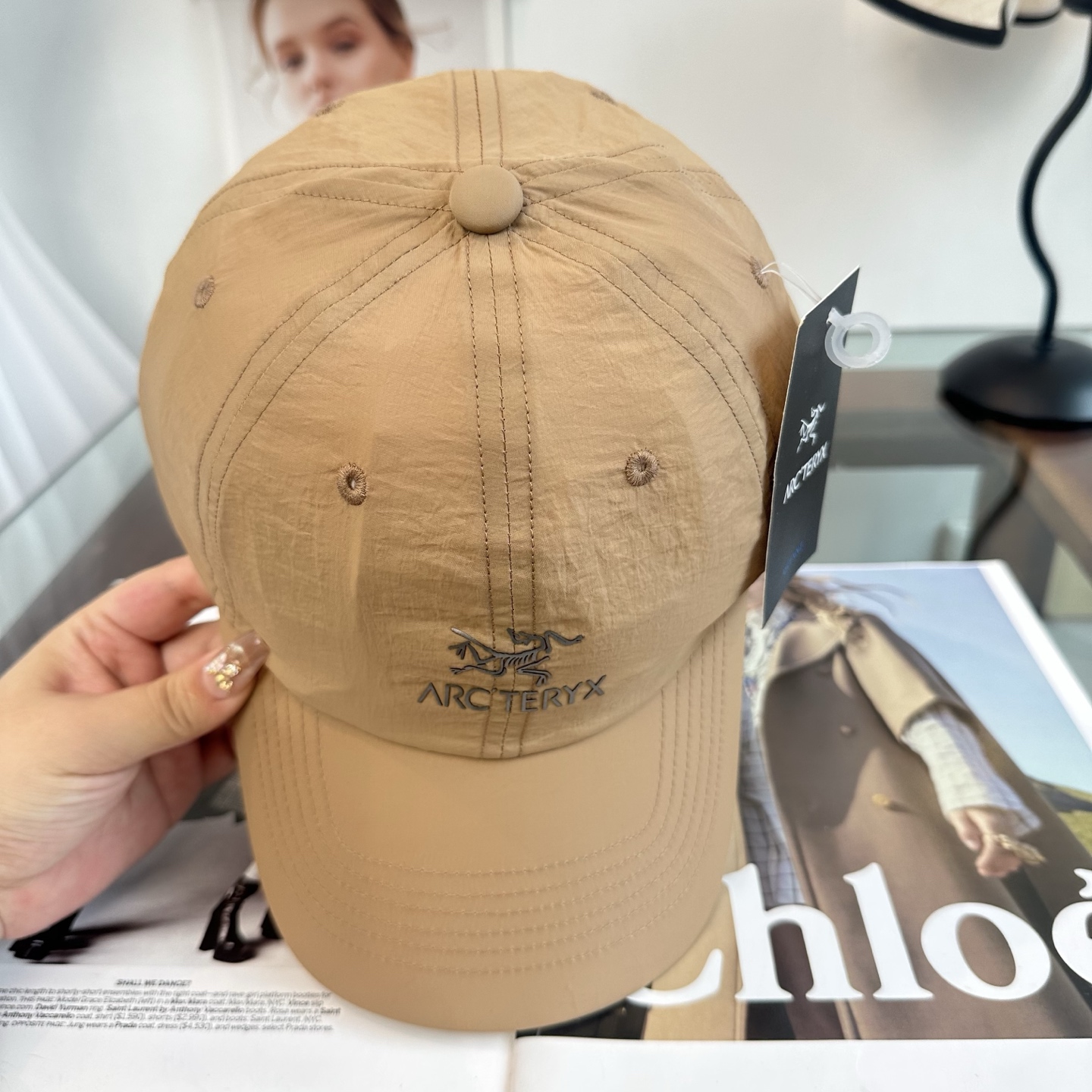 ARCTERYX SMALL BIRD HAT 始祖鸟弯檐棒球帽轻量帽子防晒帽遮阳帽情侣款SMALL B