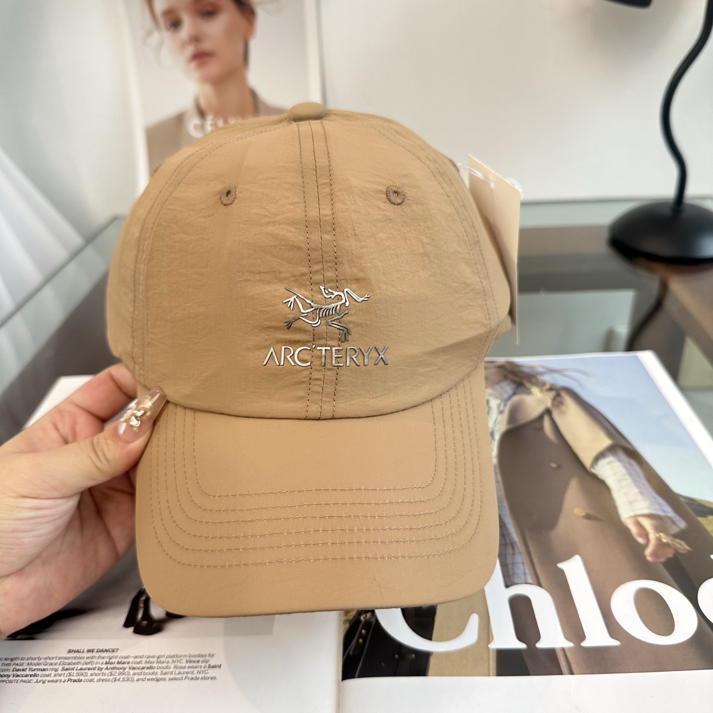 ARCTERYX SMALL BIRD HAT 始祖鸟弯檐棒球帽轻量帽子防晒帽遮阳帽情侣款SMALL B