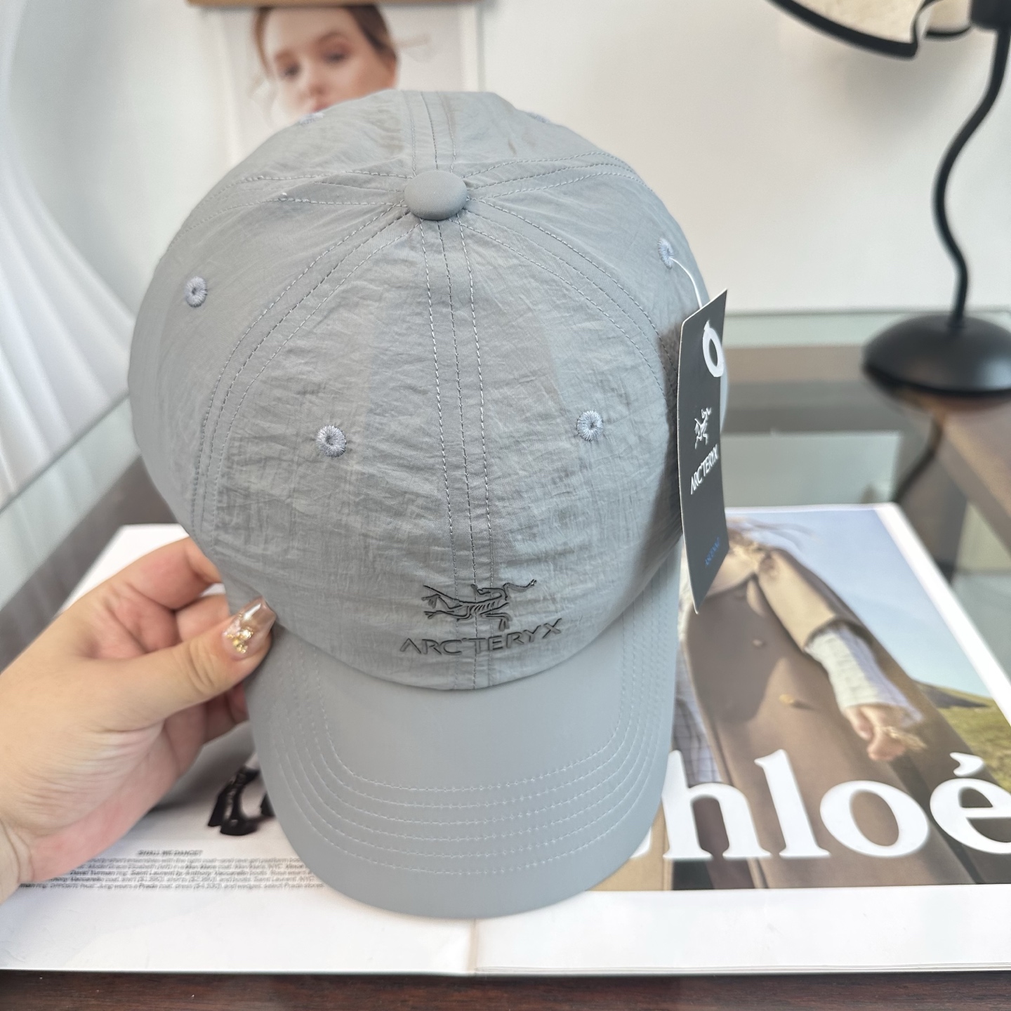 ARCTERYX SMALL BIRD HAT 始祖鸟弯檐棒球帽轻量帽子防晒帽遮阳帽情侣款SMALL B